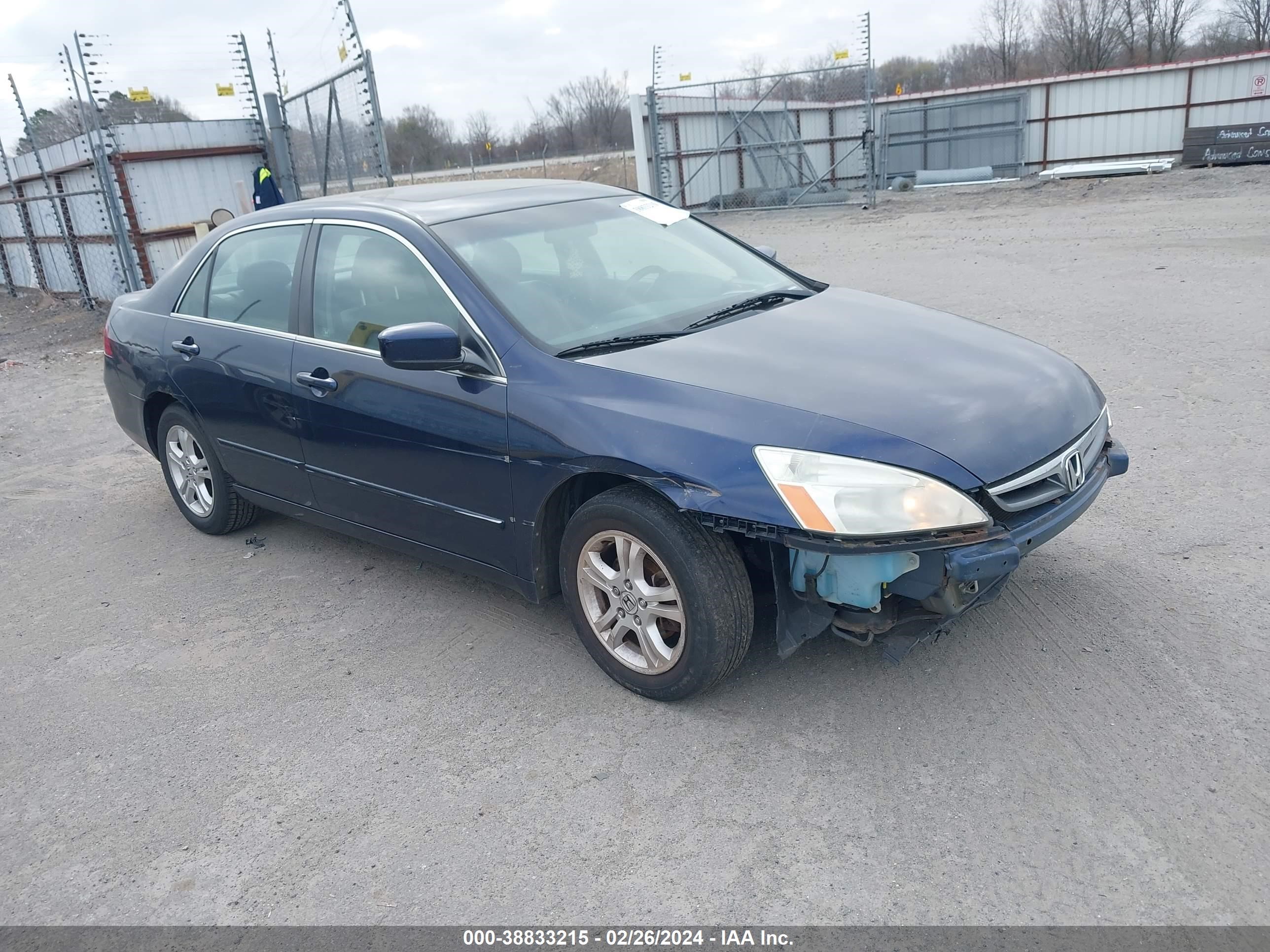 HONDA ACCORD 2007 1hgcm568x7a017960