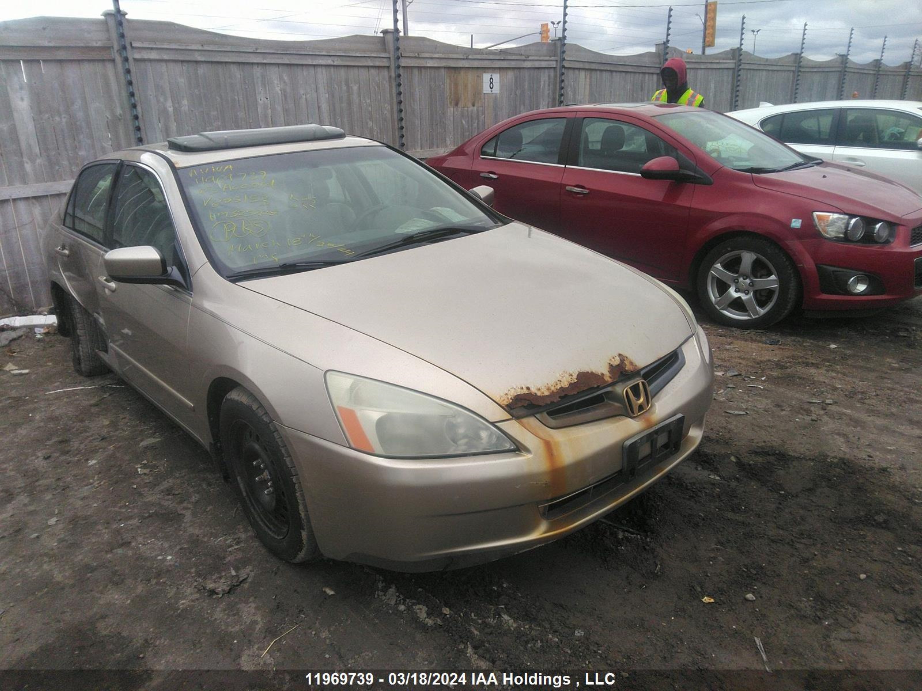 HONDA ACCORD 2003 1hgcm66473a805153