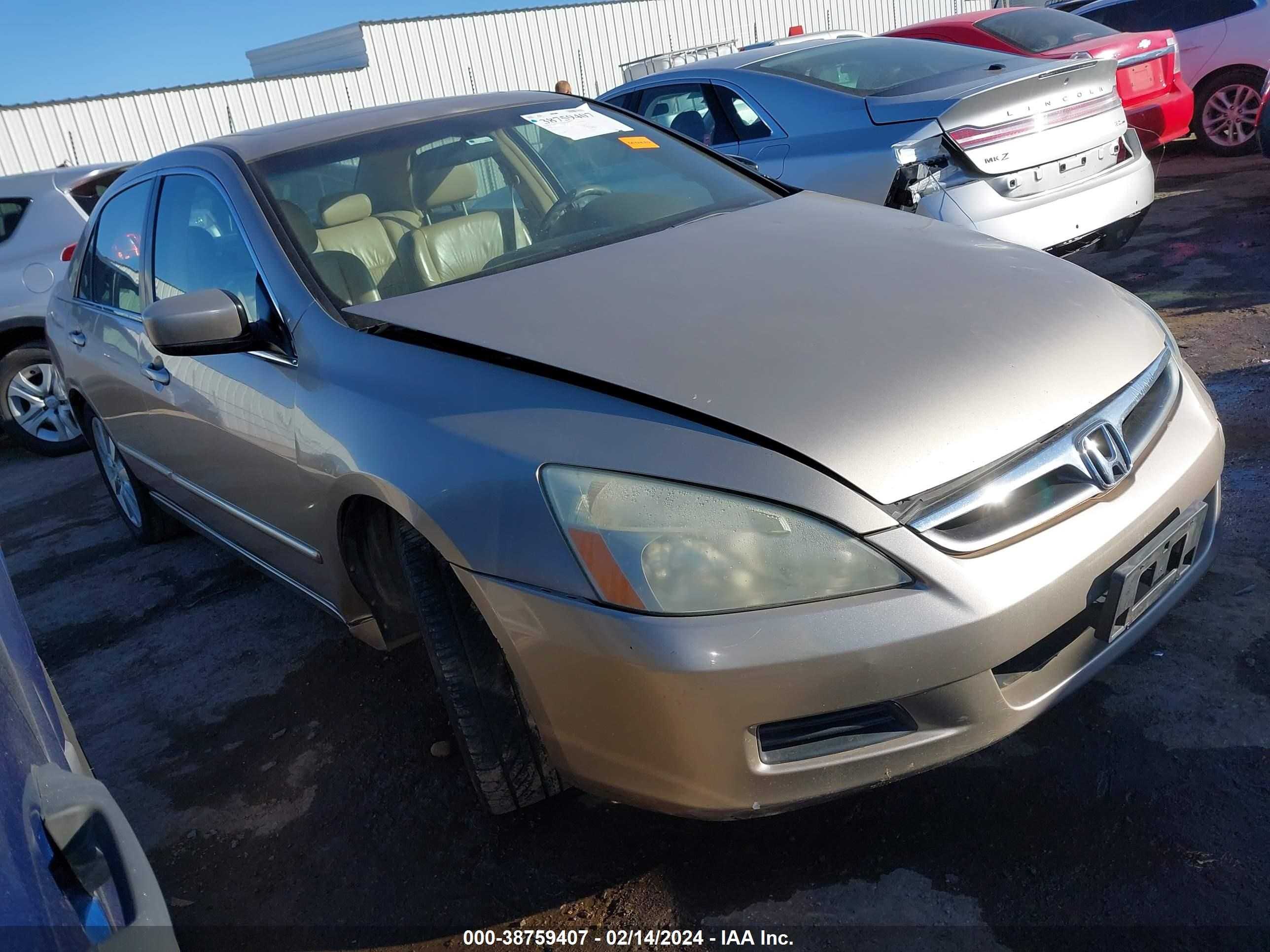 HONDA ACCORD 2006 1hgcm66506a040817