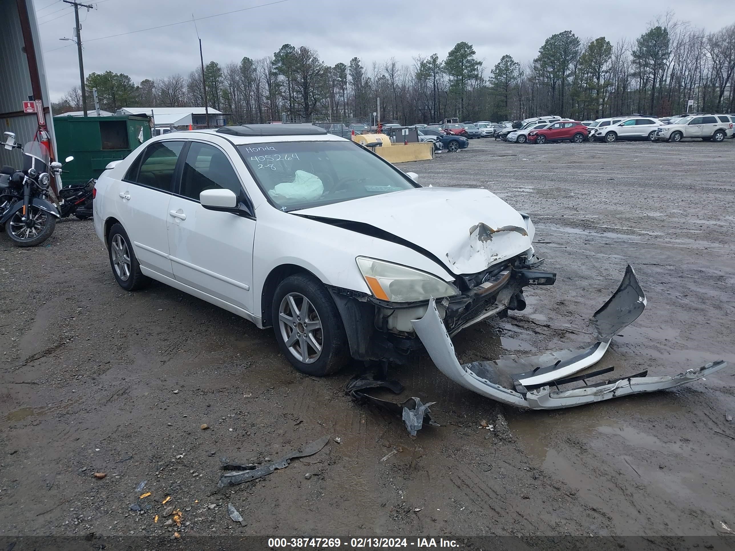 HONDA ACCORD 2003 1hgcm66523a087634