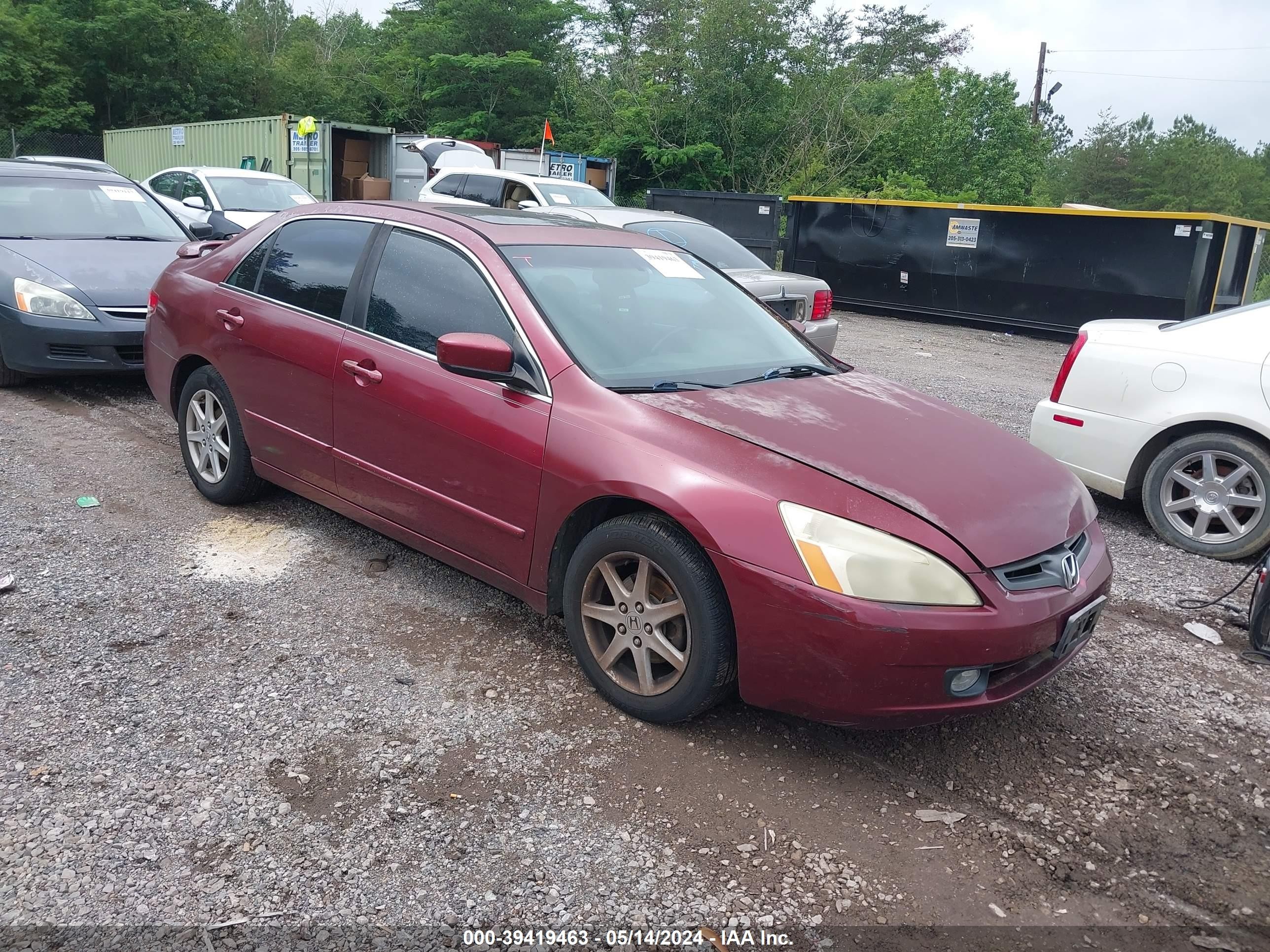 HONDA ACCORD 2004 1hgcm66524a010876