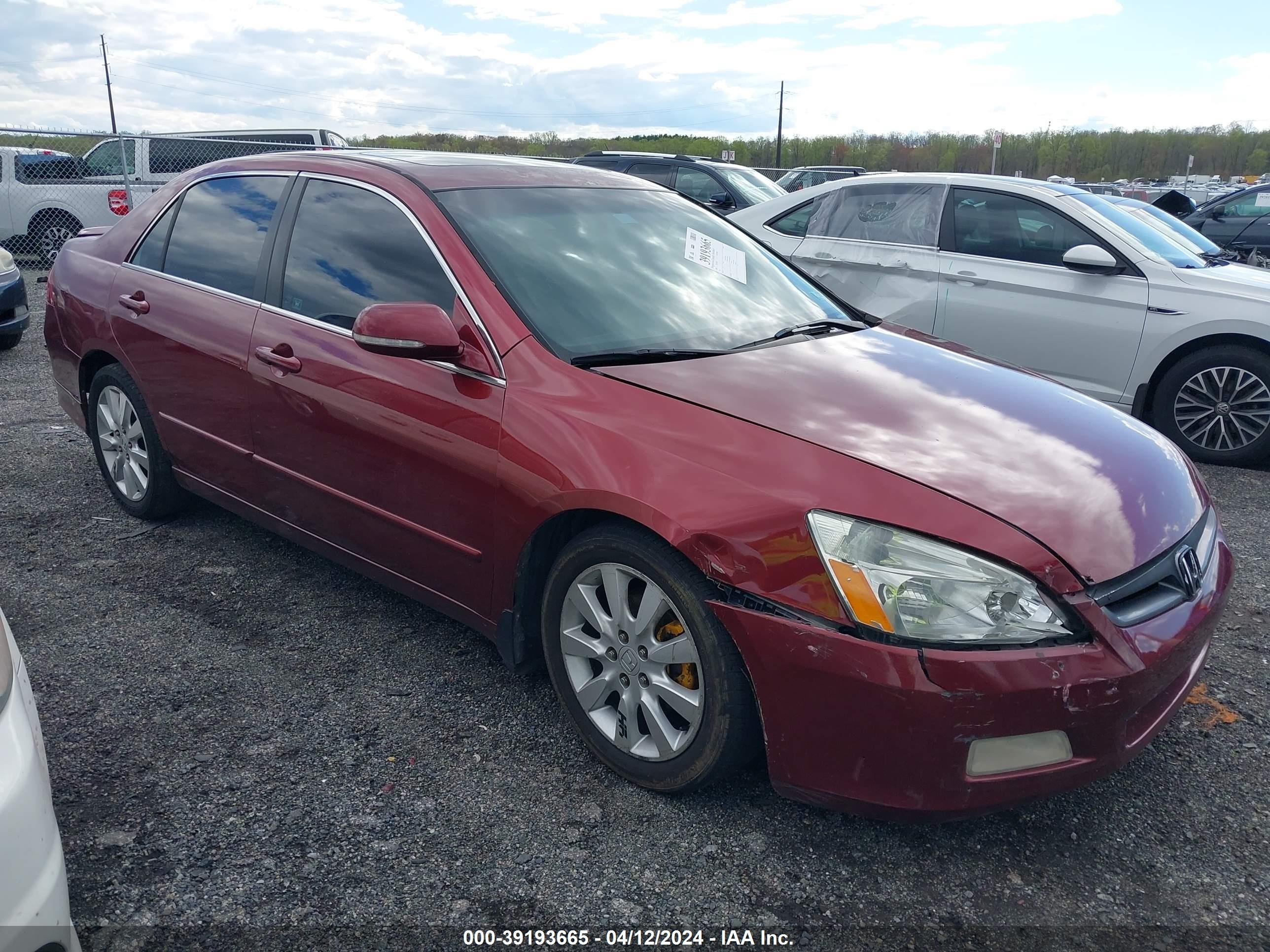 HONDA ACCORD 2006 1hgcm66526a037465