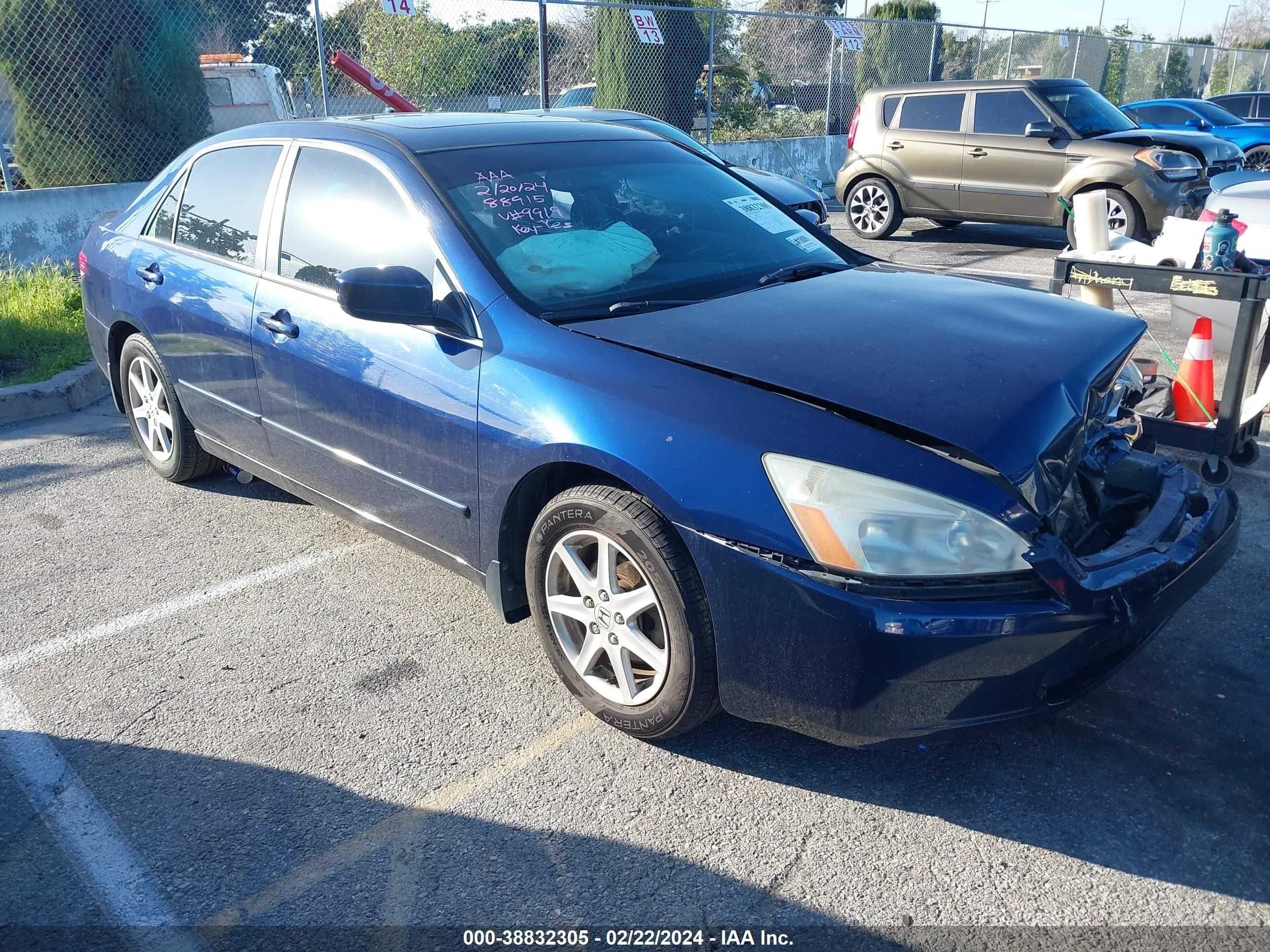 HONDA ACCORD 2003 1hgcm66593a039919