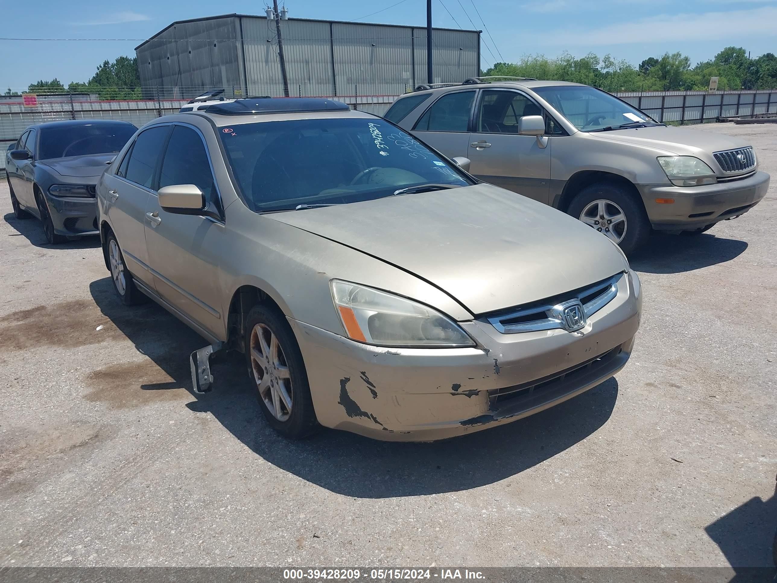 HONDA ACCORD 2003 1hgcm665x3a037080