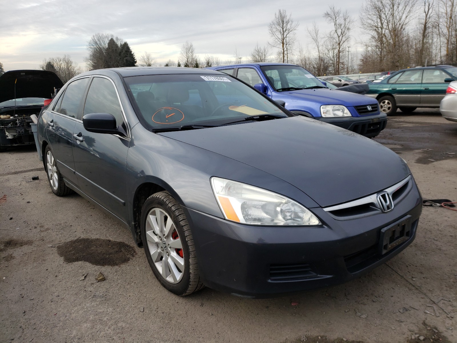 HONDA ACCORD EX 2007 1hgcm665x7a065581