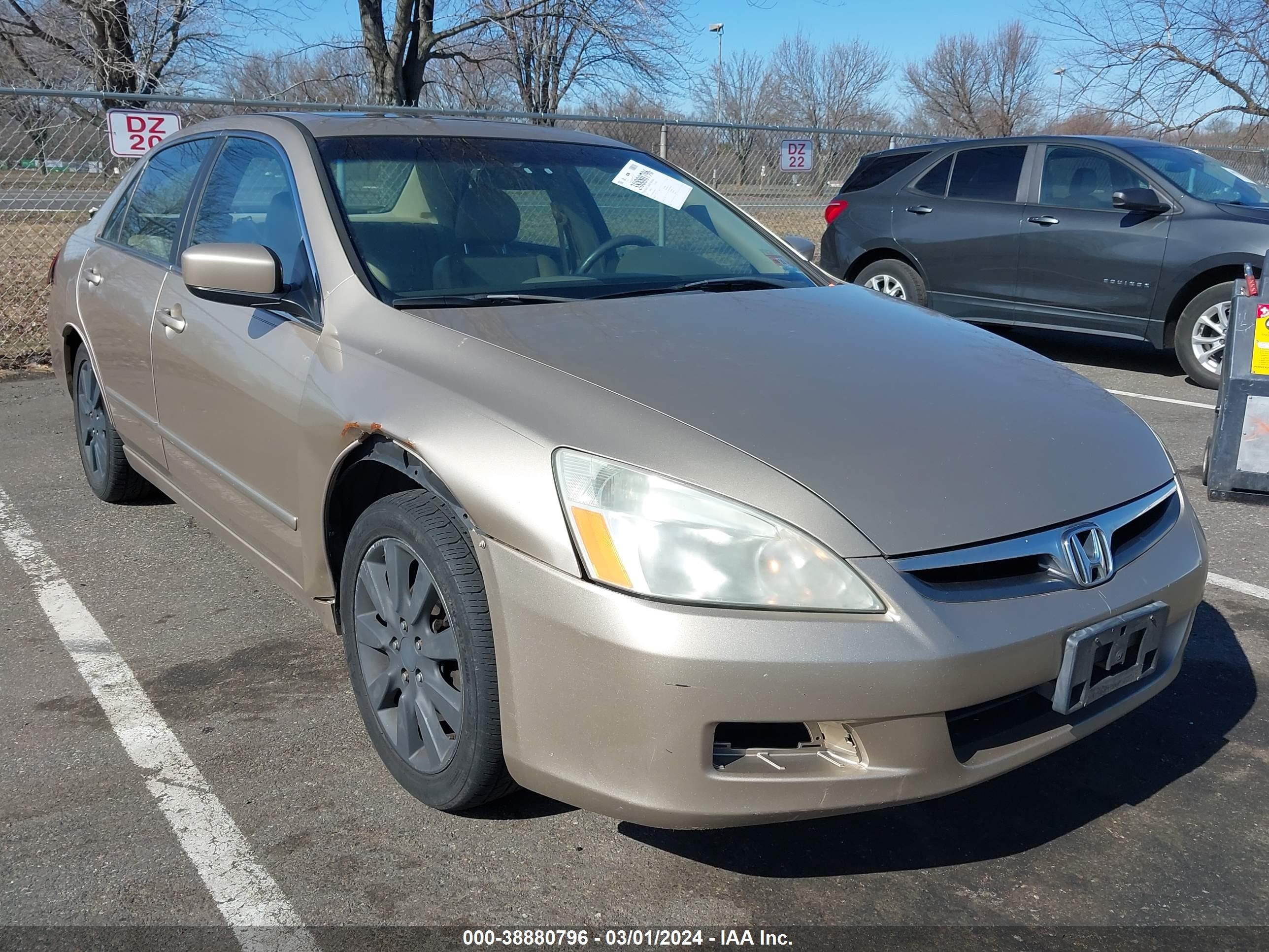 HONDA ACCORD 2007 1hgcm665x7a070313