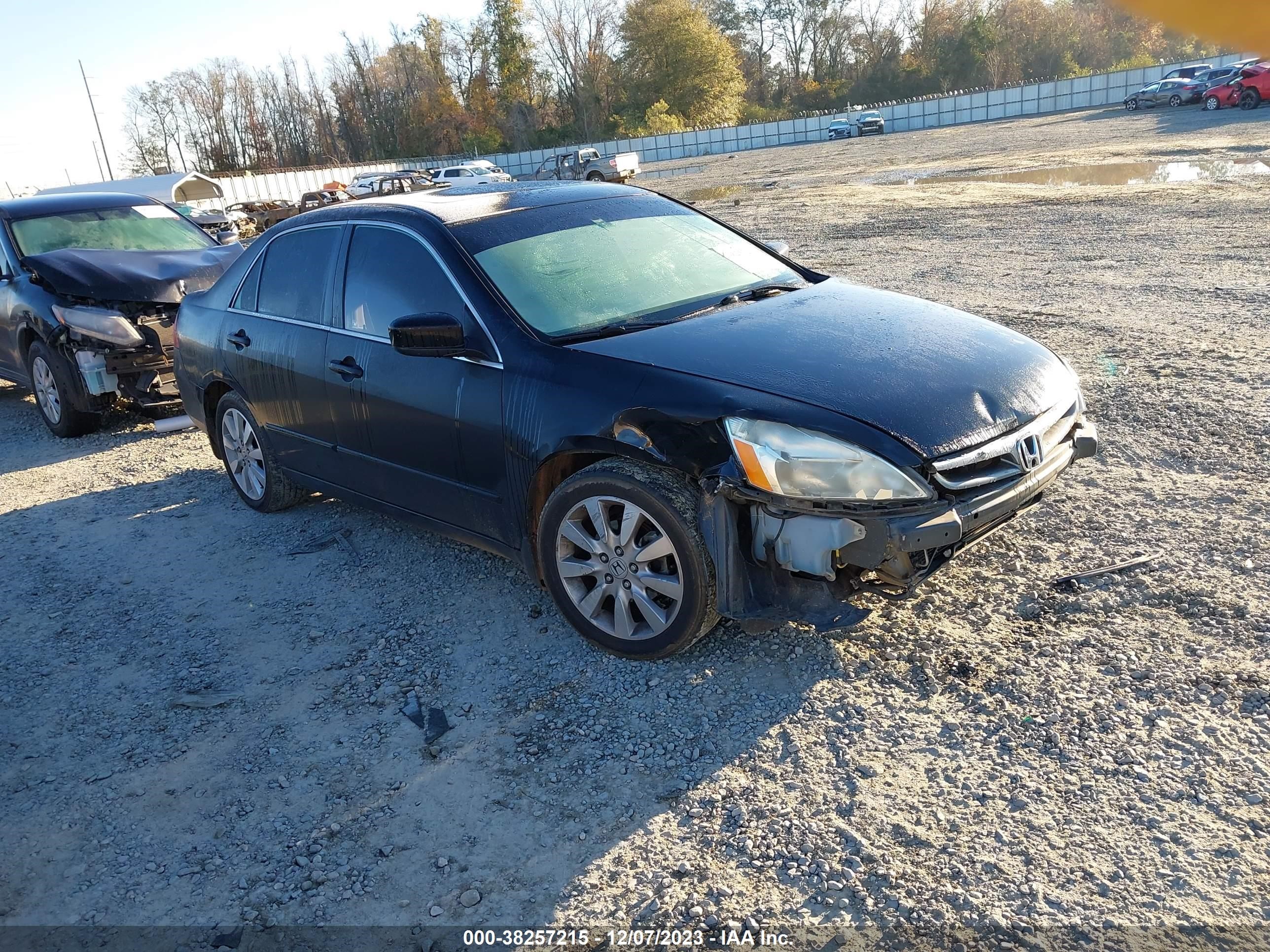 HONDA ACCORD 2007 1hgcm665x7a090884