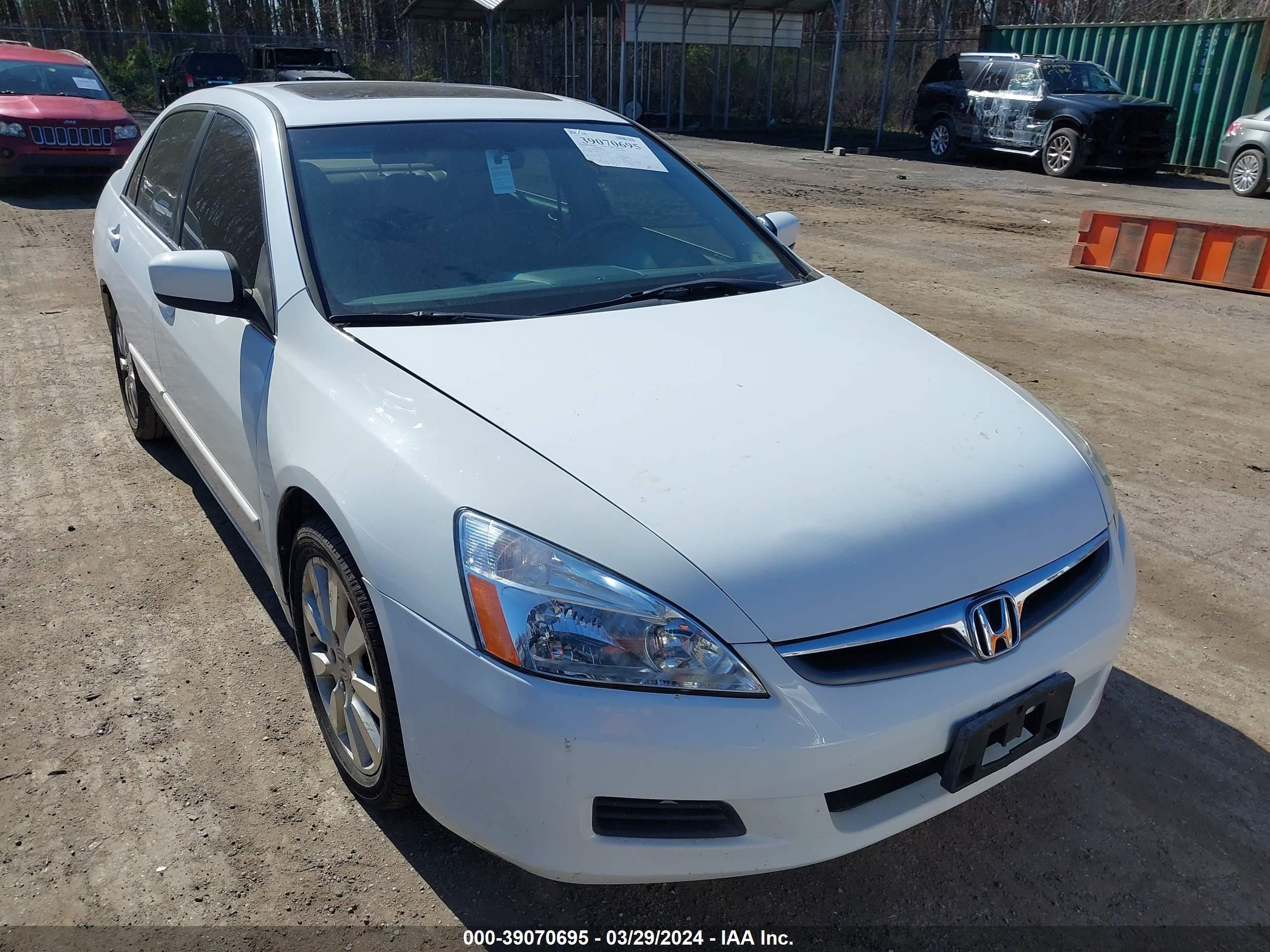 HONDA ACCORD 2007 1hgcm66807a054275