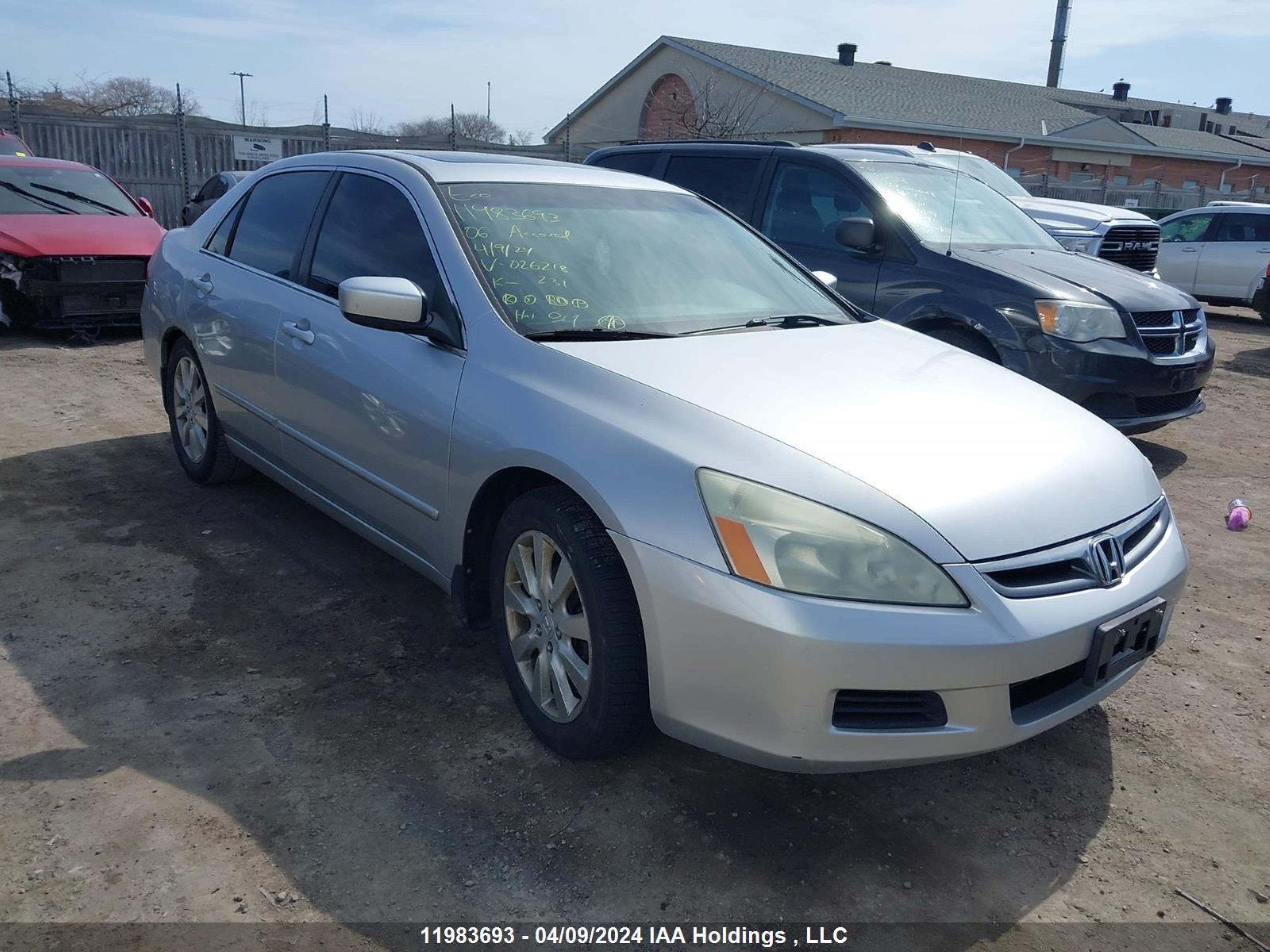 HONDA ACCORD 2006 1hgcm66846a026218