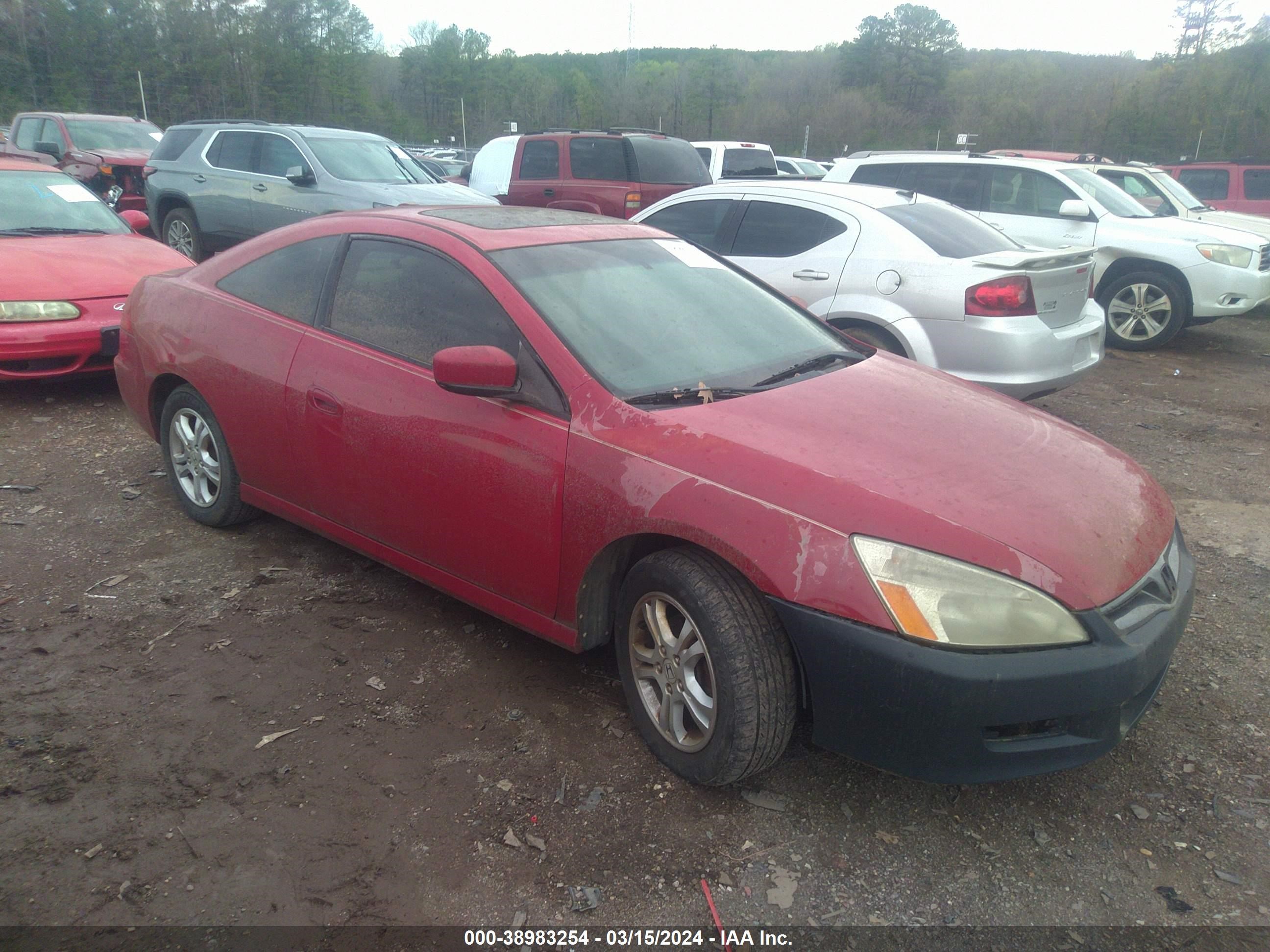 HONDA ACCORD 2007 1hgcm72657a012890