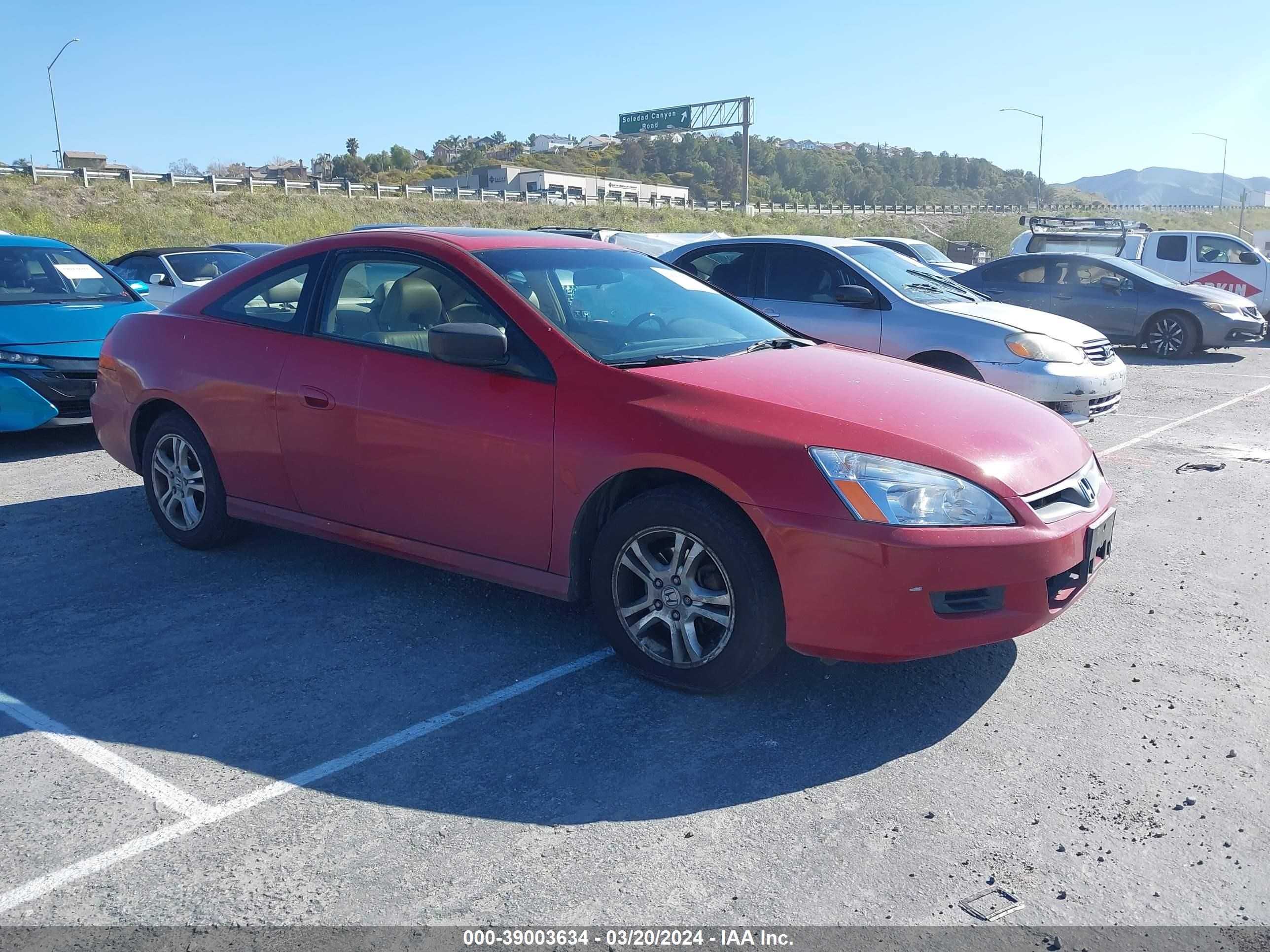 HONDA ACCORD 2006 1hgcm72676a024425