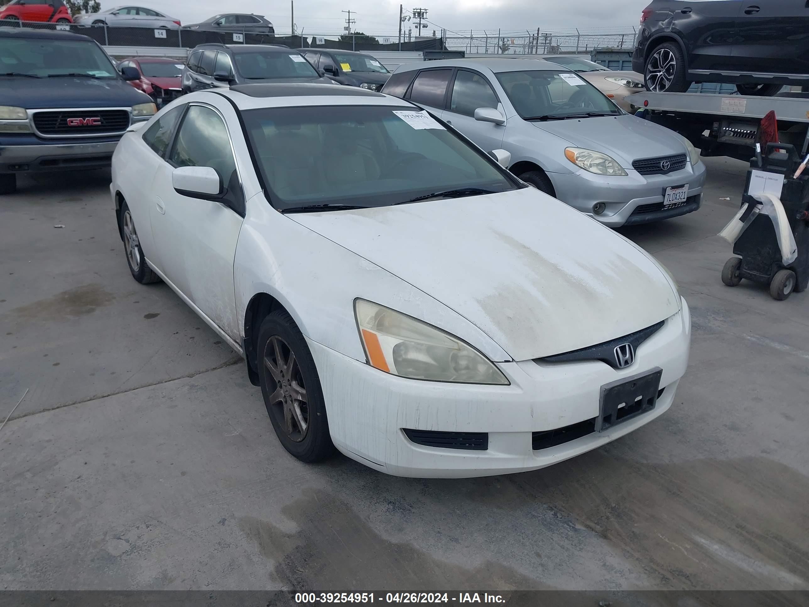 HONDA ACCORD 2003 1hgcm82693a007496