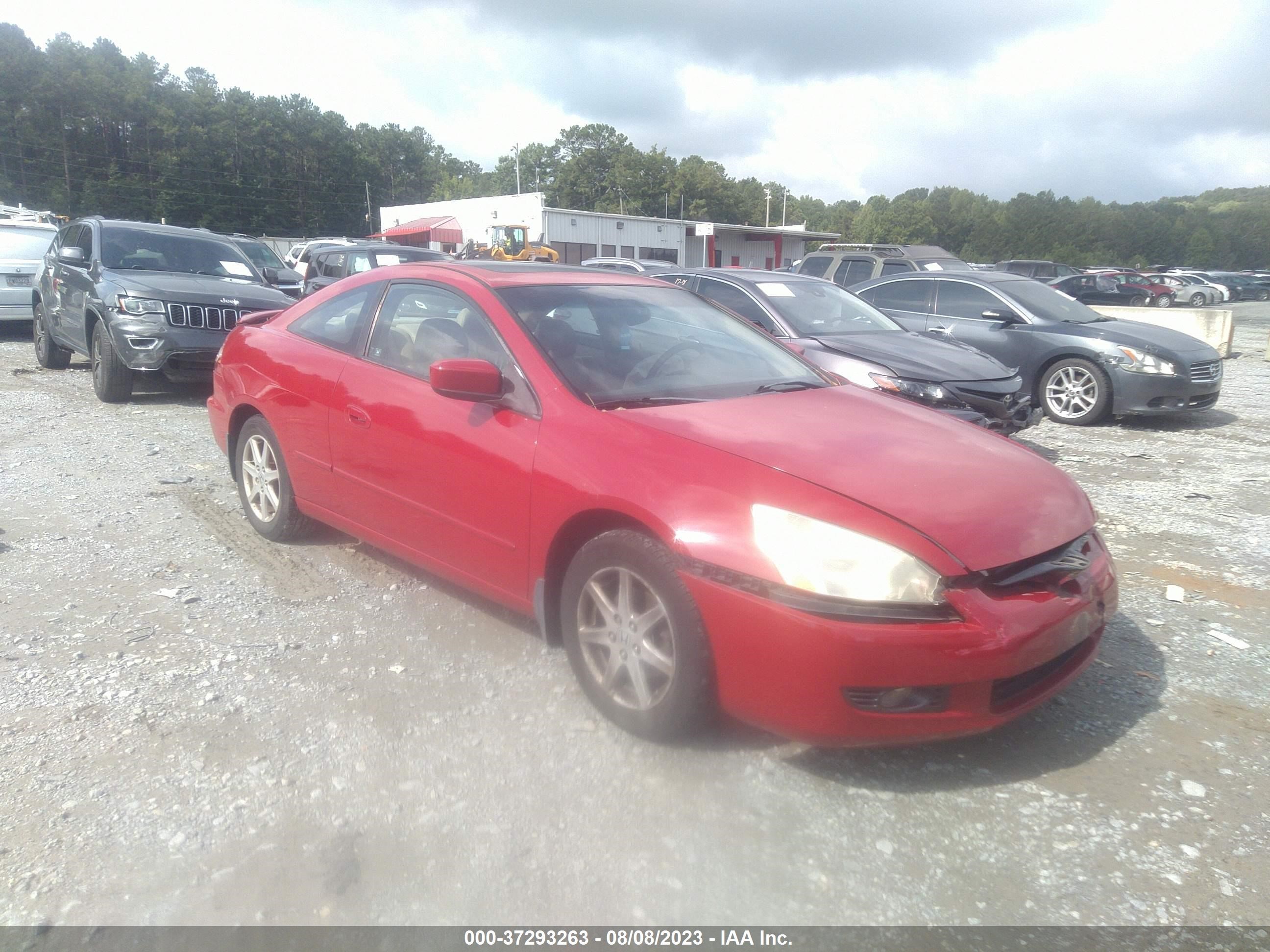 HONDA ACCORD 2004 1hgcm826x4a008366