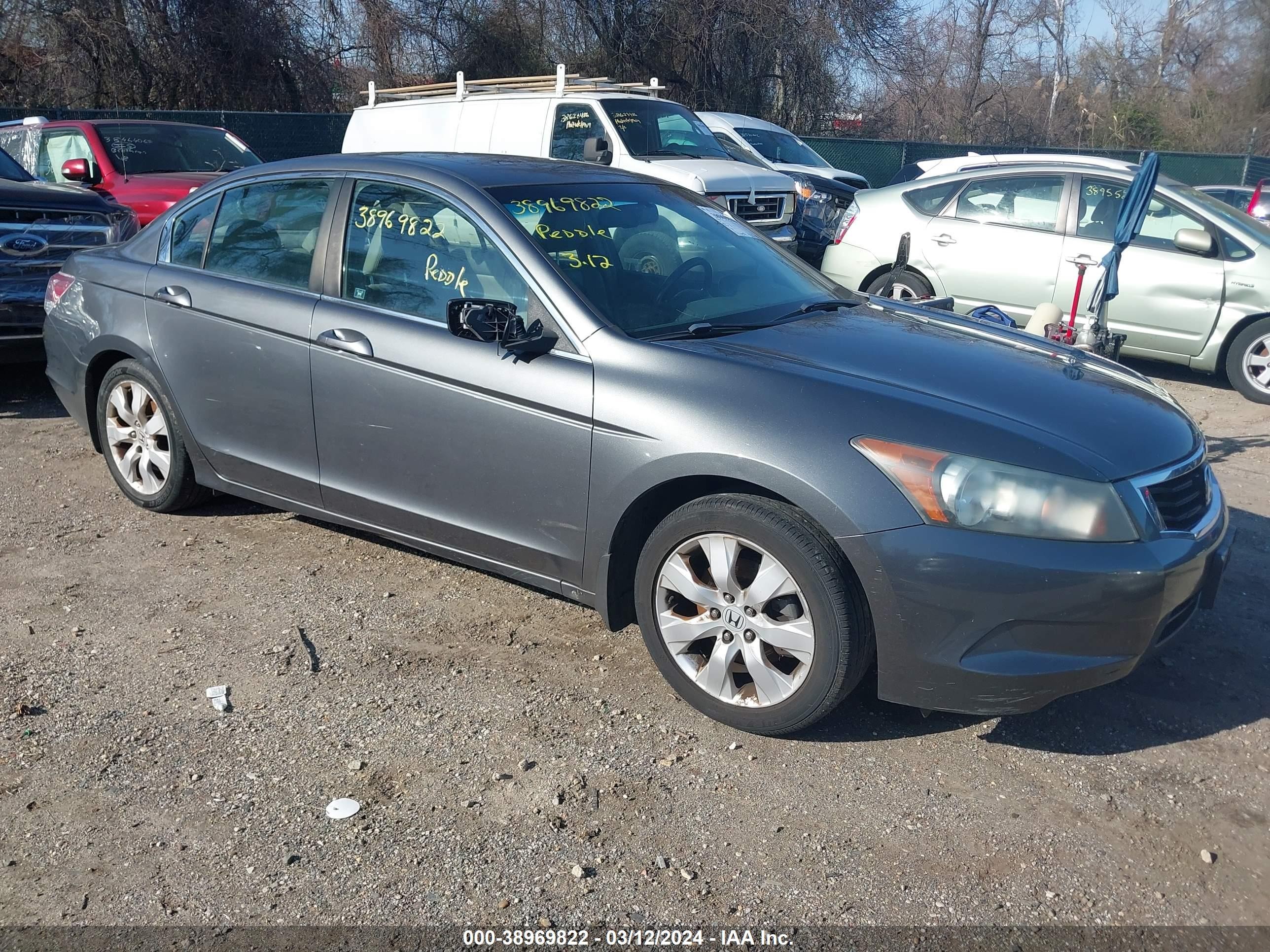 HONDA ACCORD 2009 1hgcp25859a098261