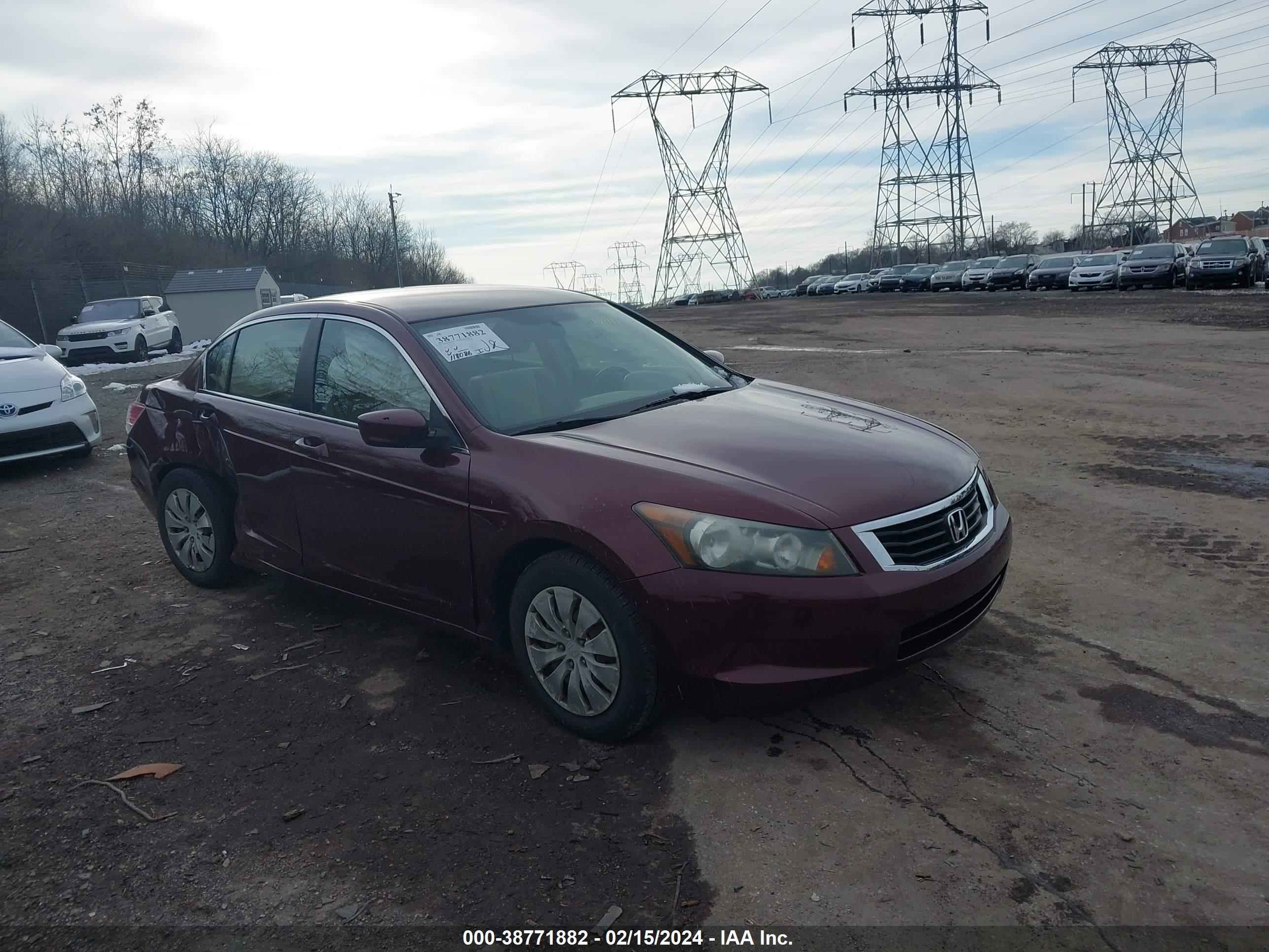 HONDA ACCORD 2009 1hgcp26319a128181