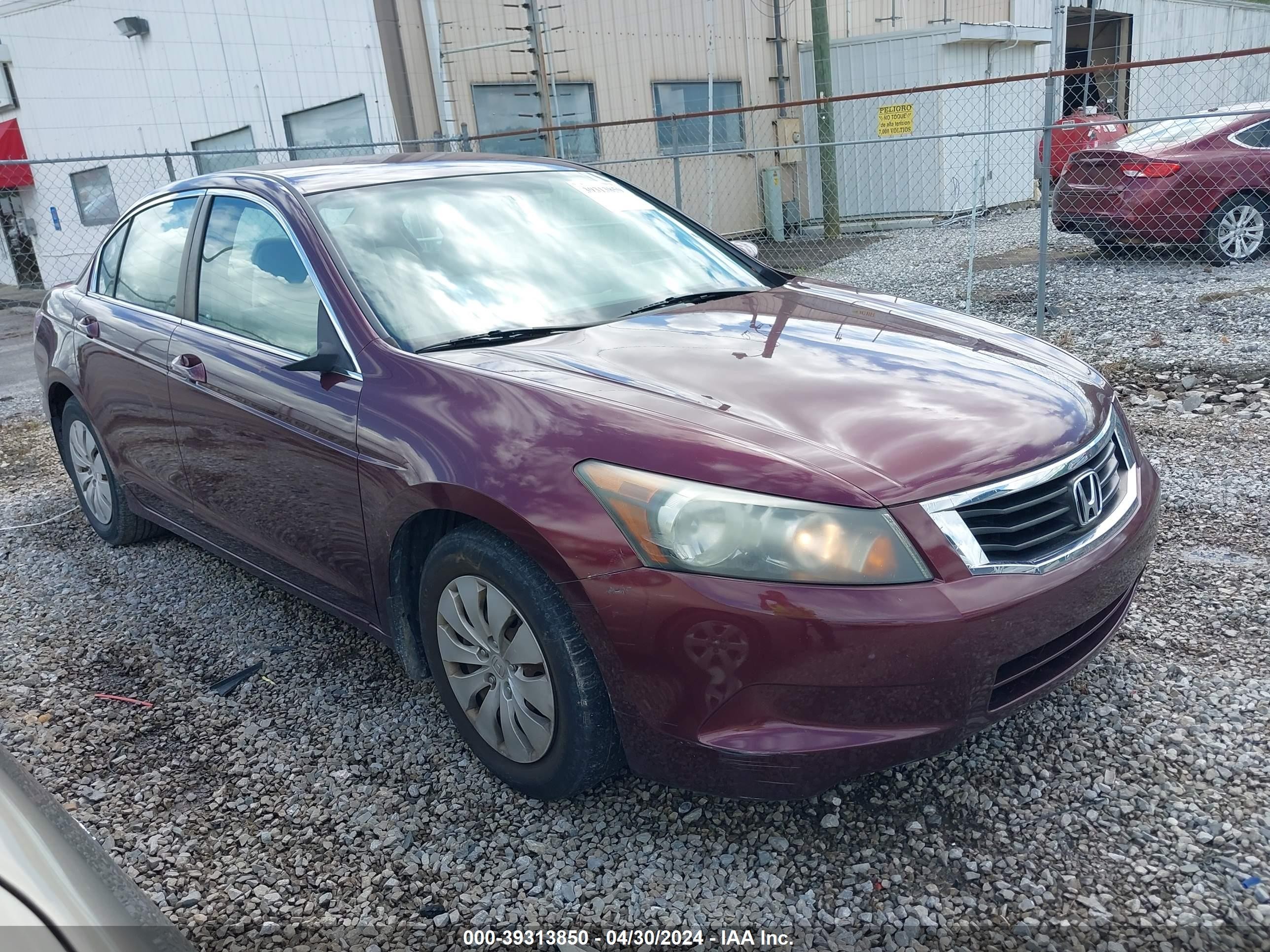 HONDA ACCORD 2008 1hgcp26338a163495