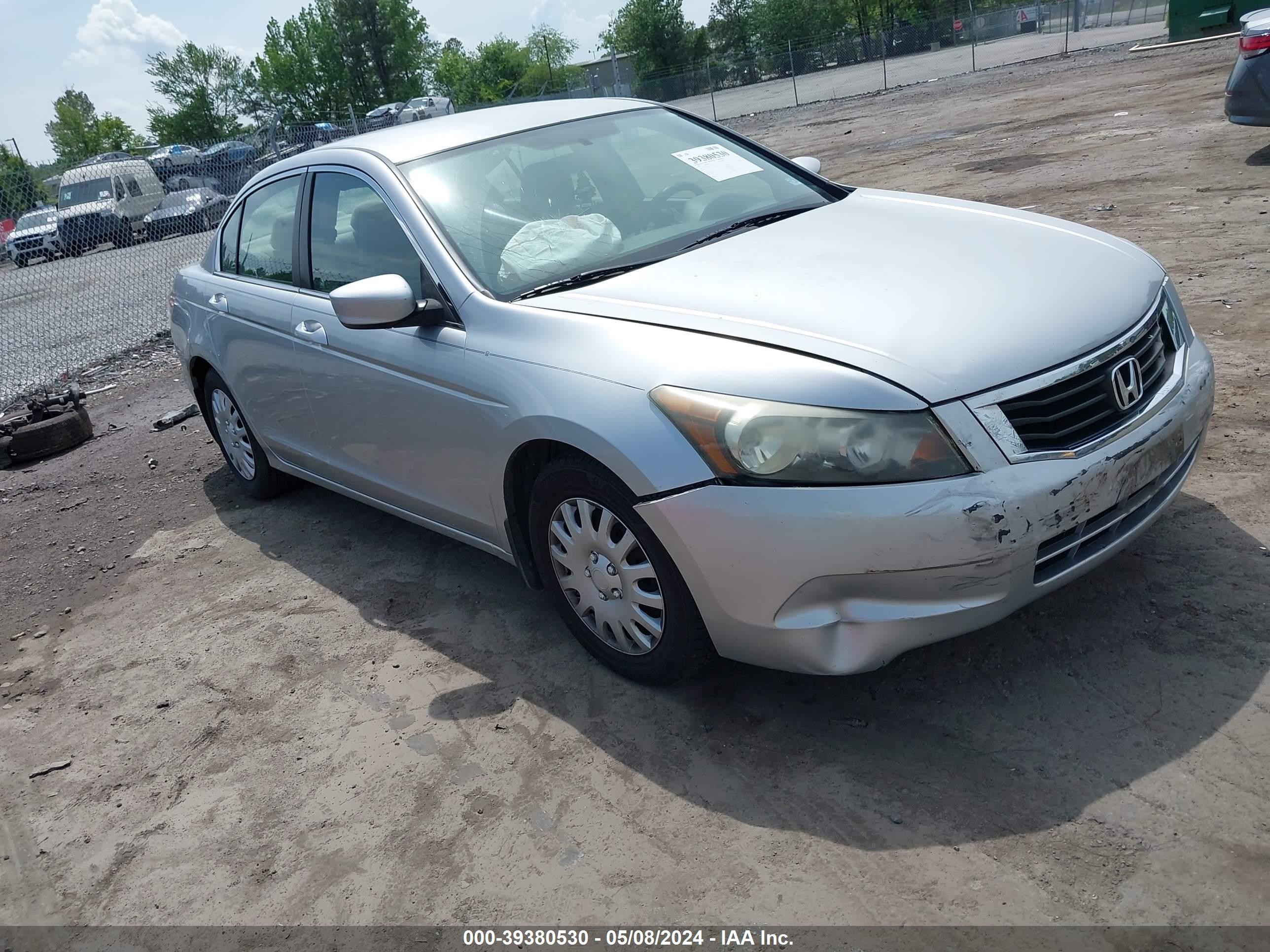 HONDA ACCORD 2009 1hgcp26339a160582