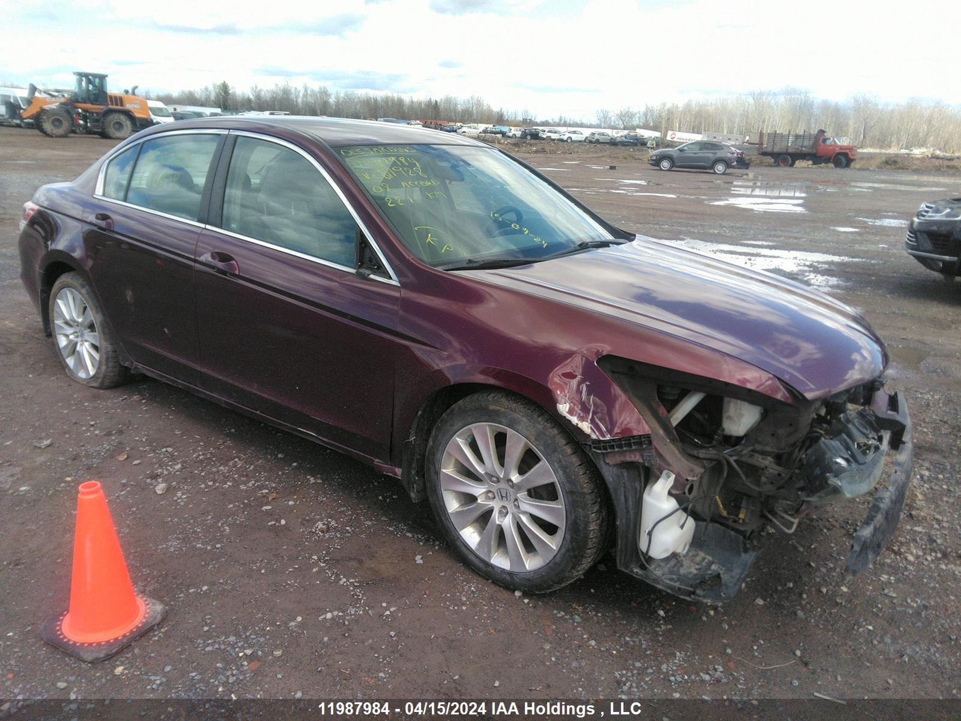 HONDA ACCORD 2008 1hgcp26368a811928