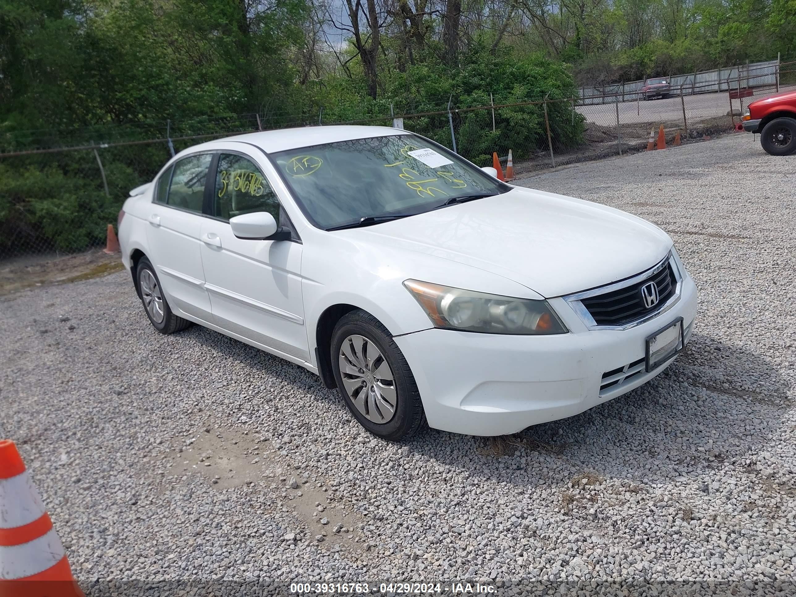 HONDA ACCORD 2008 1hgcp26378a082290