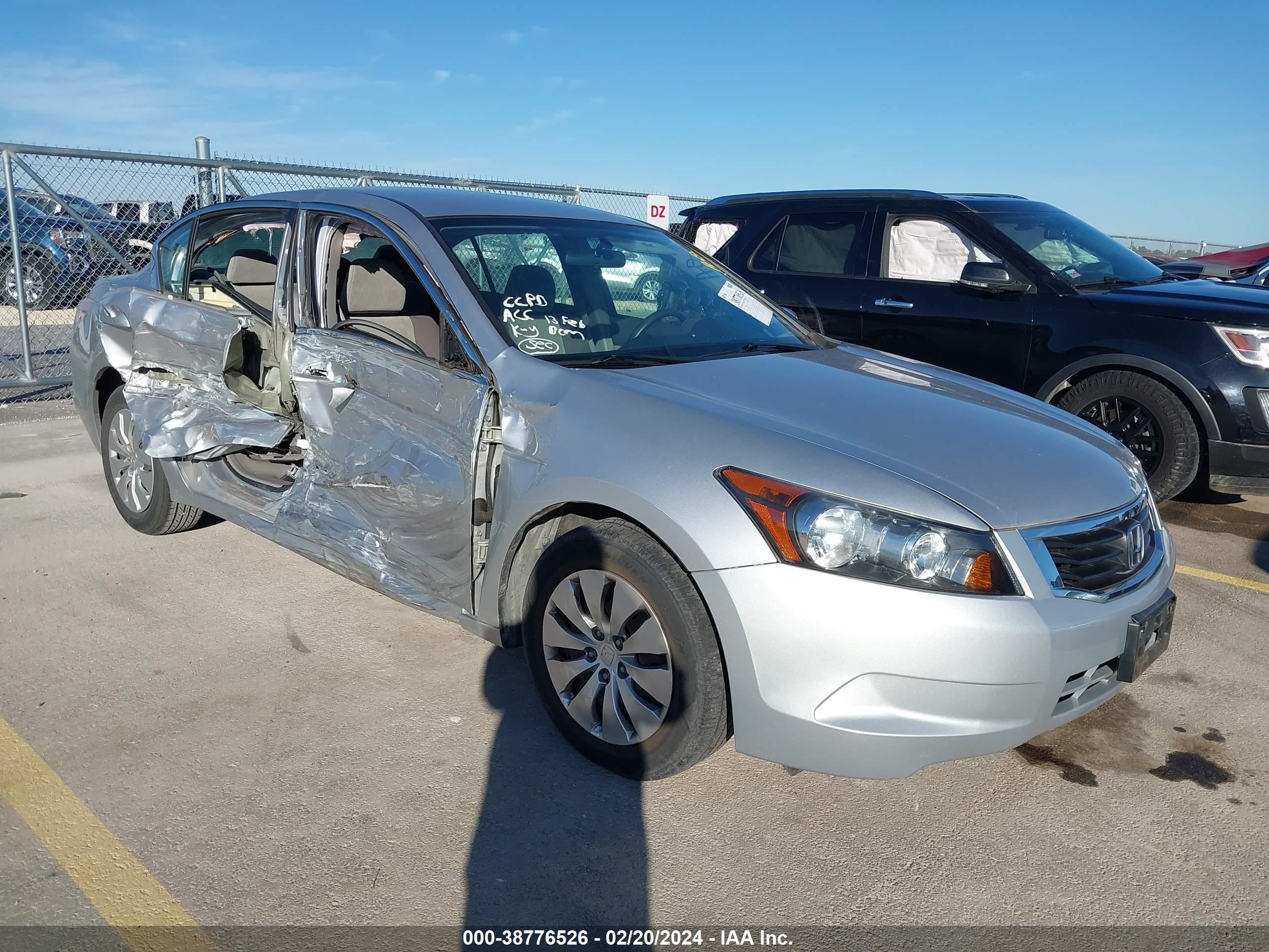 HONDA ACCORD 2009 1hgcp26379a026948