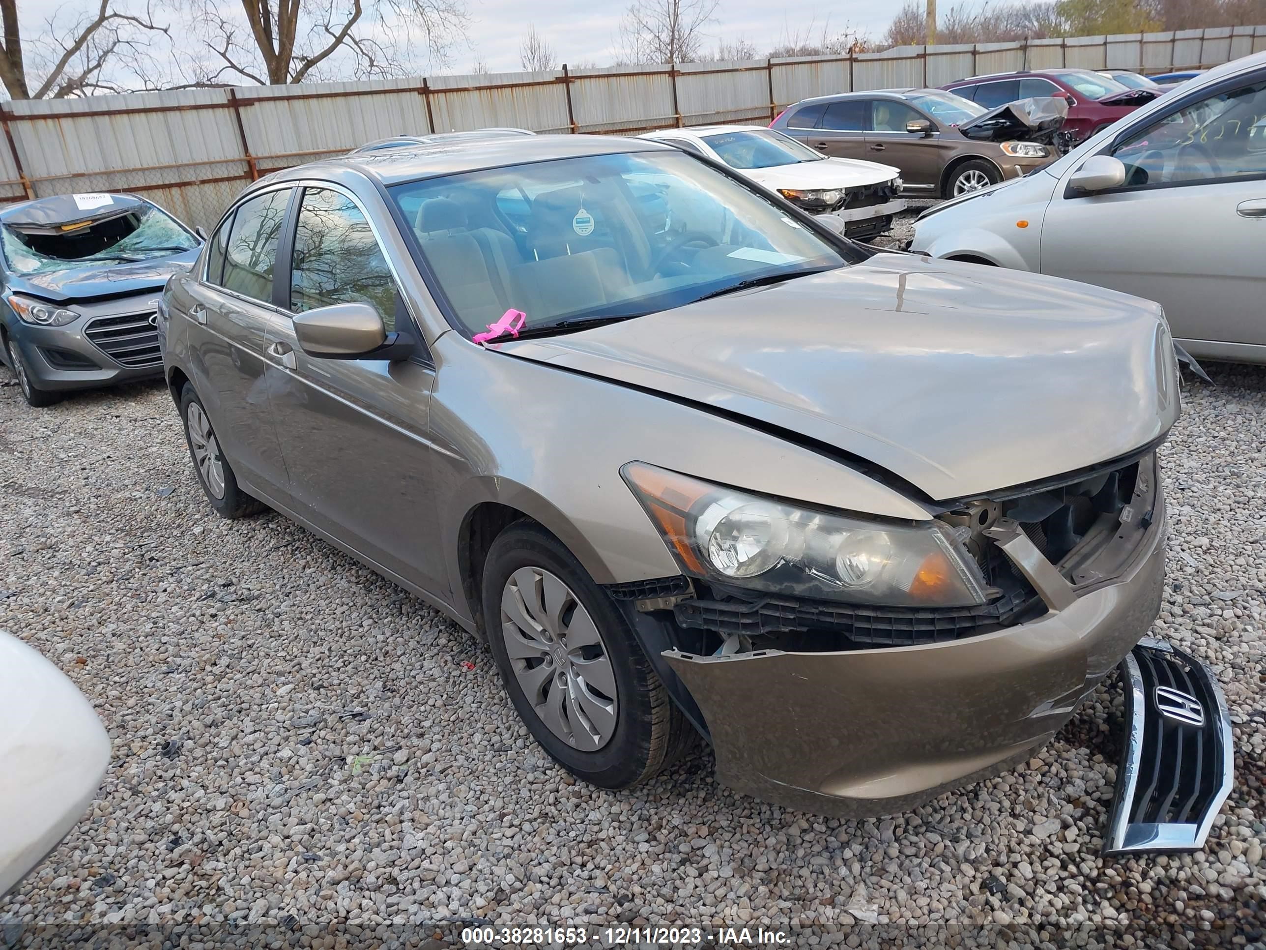 HONDA ACCORD 2009 1hgcp26379a108050