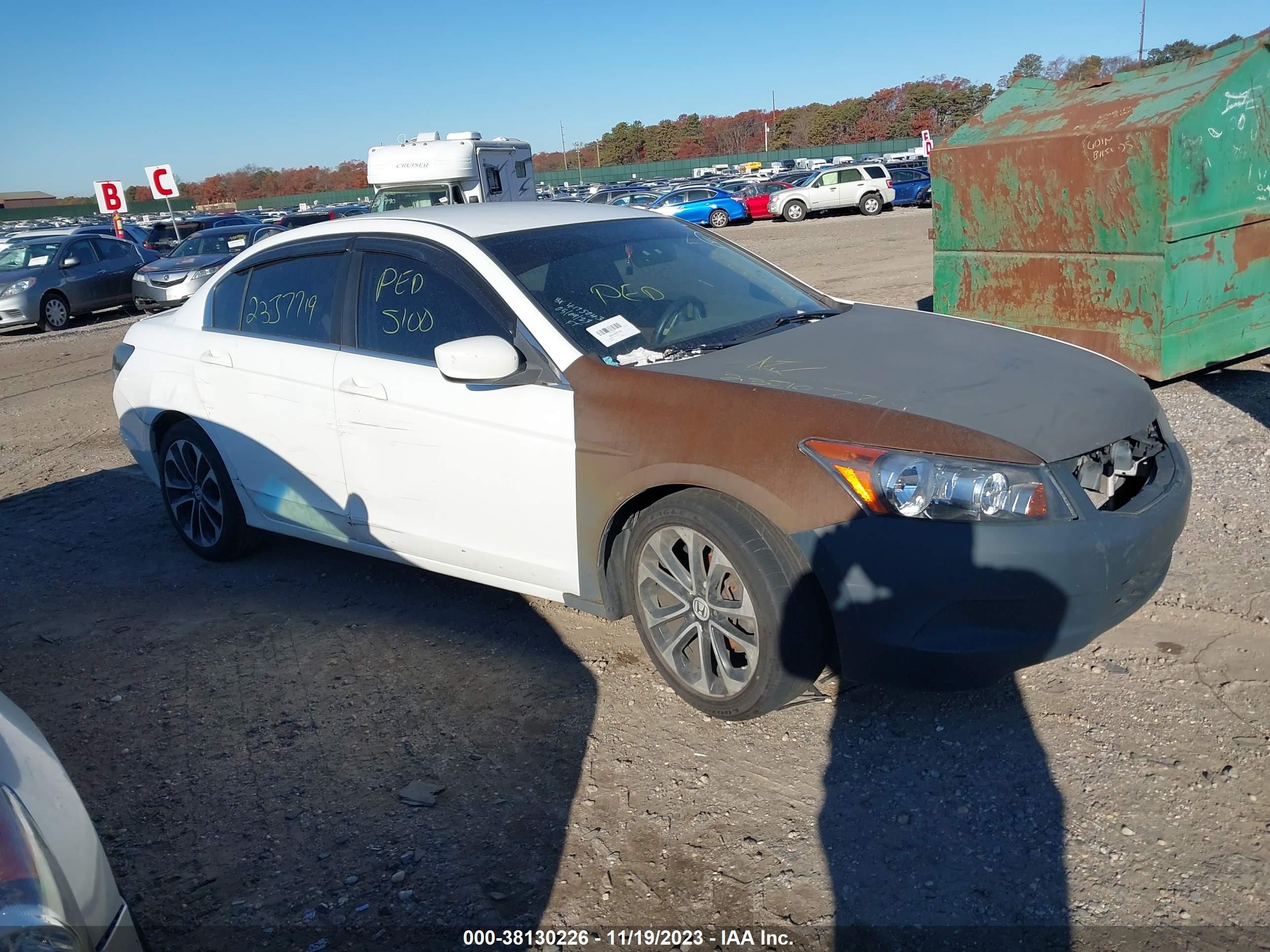 HONDA ACCORD 2009 1hgcp26389a114729