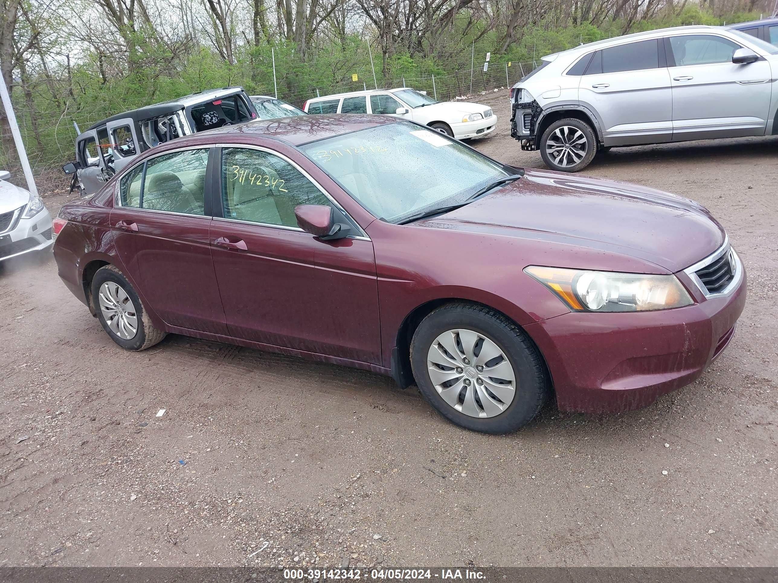 HONDA ACCORD 2009 1hgcp26399a060051