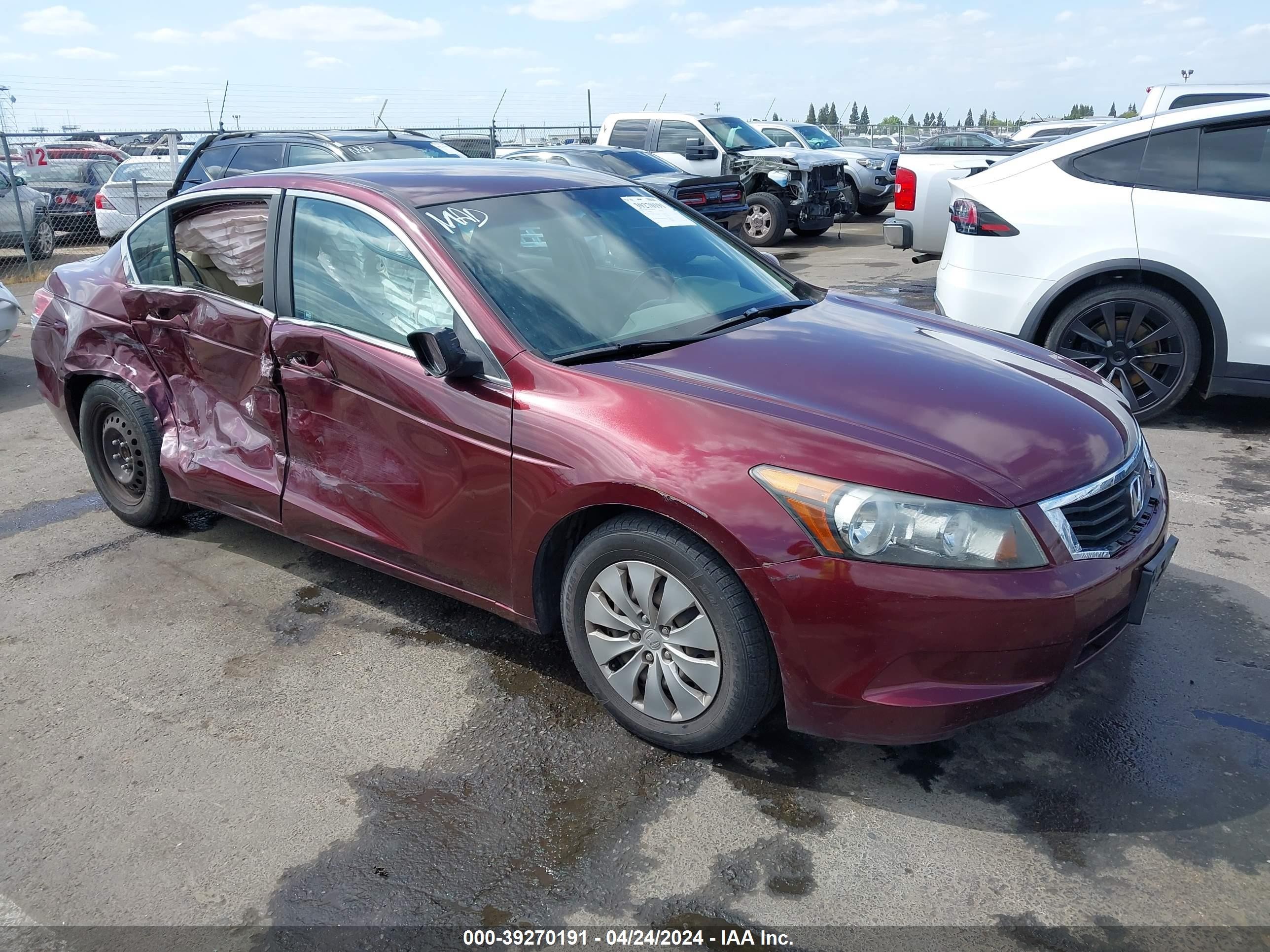 HONDA ACCORD 2009 1hgcp26399a062821