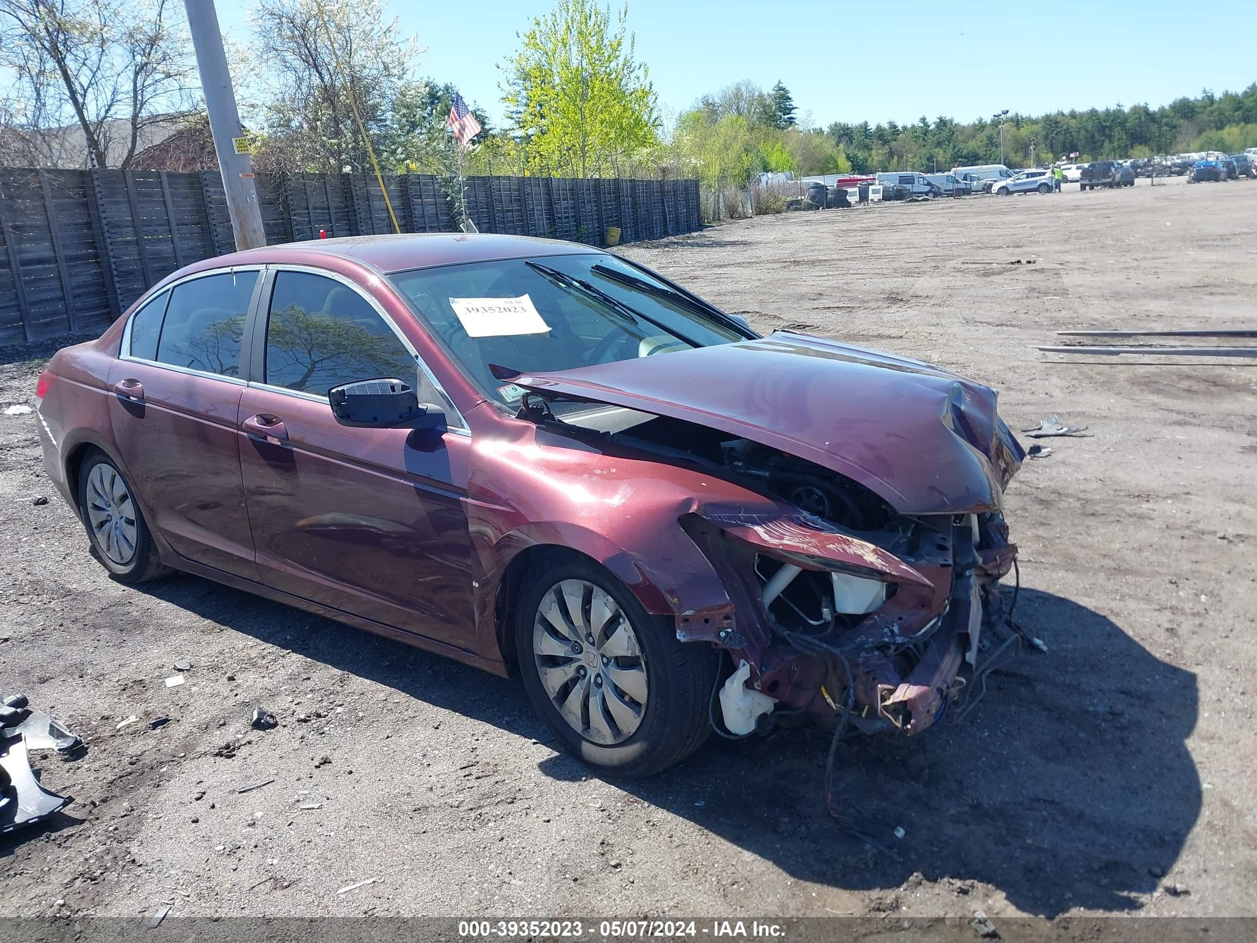 HONDA ACCORD 2009 1hgcp263x9a064691