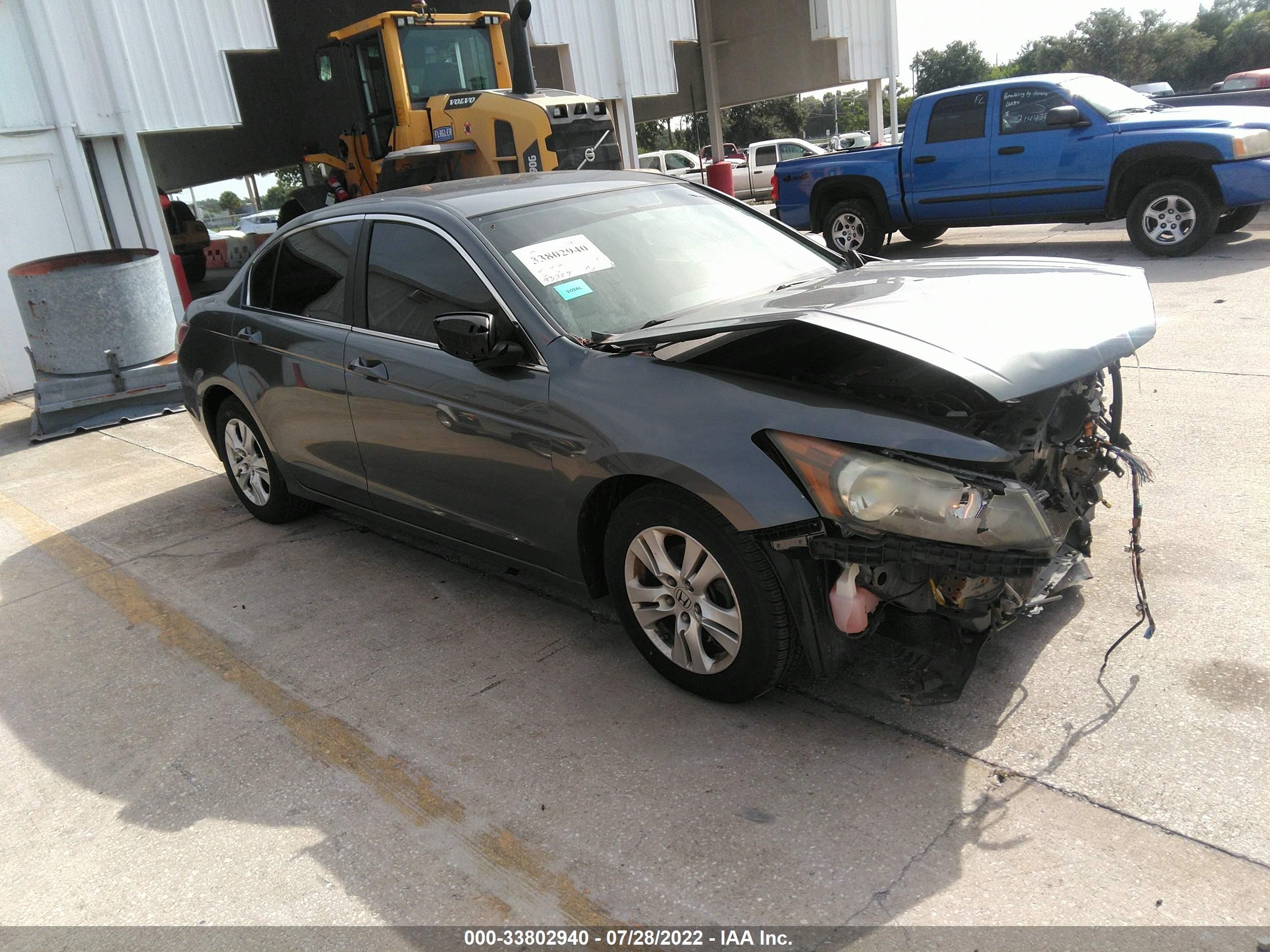 HONDA ACCORD 2008 1hgcp26438a110160