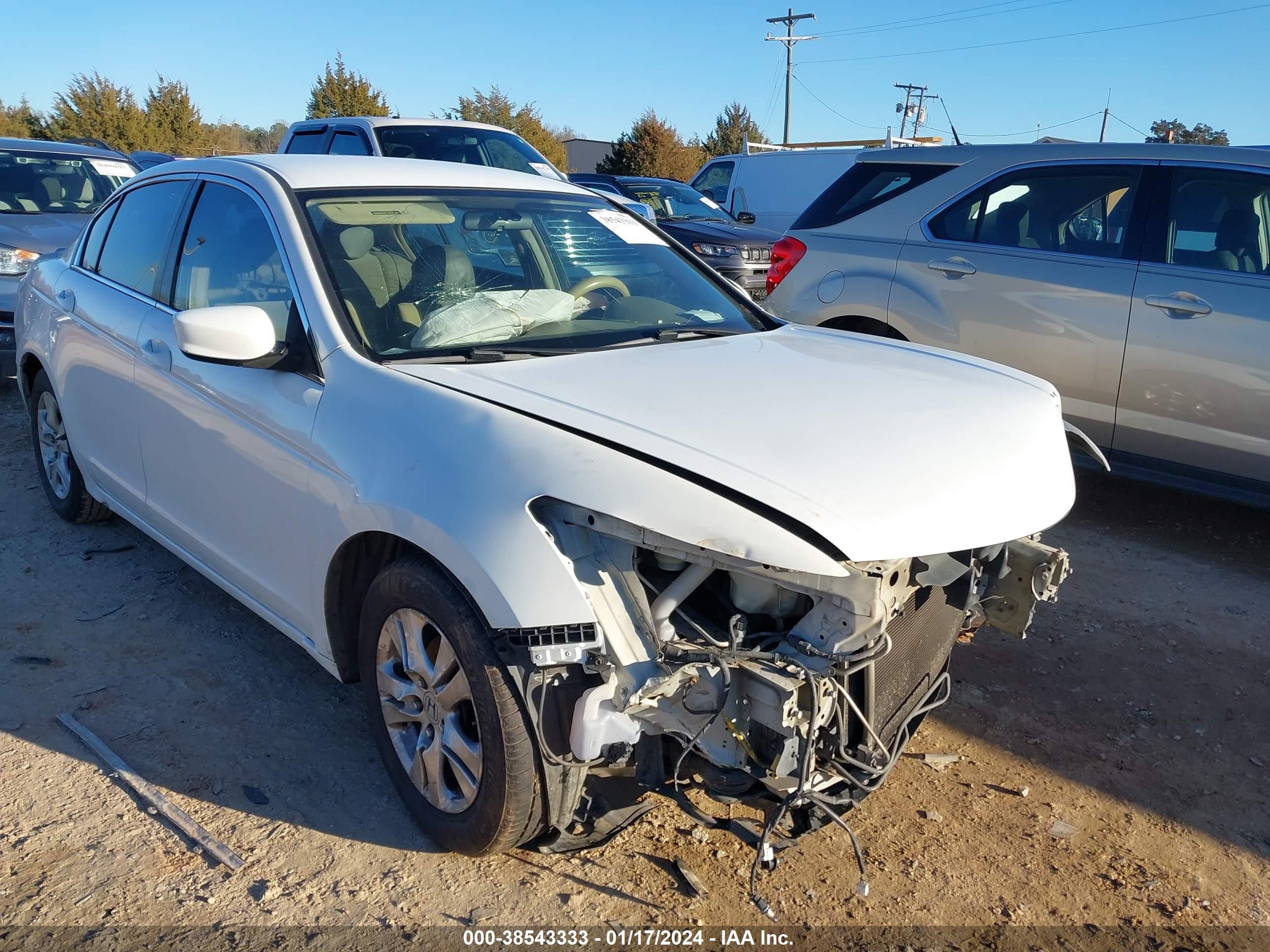 HONDA ACCORD 2009 1hgcp26439a134377