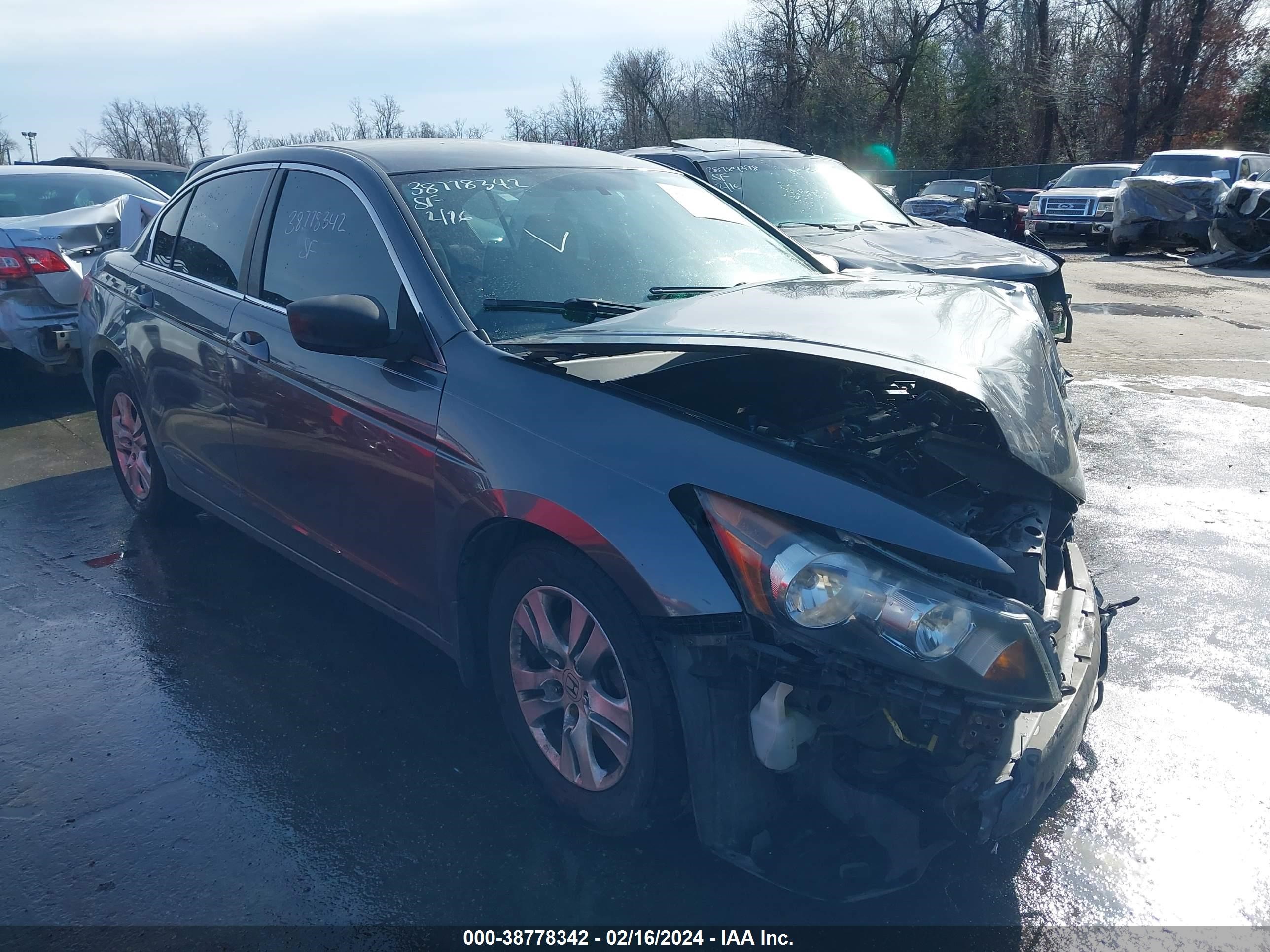 HONDA ACCORD 2008 1hgcp26448a020273