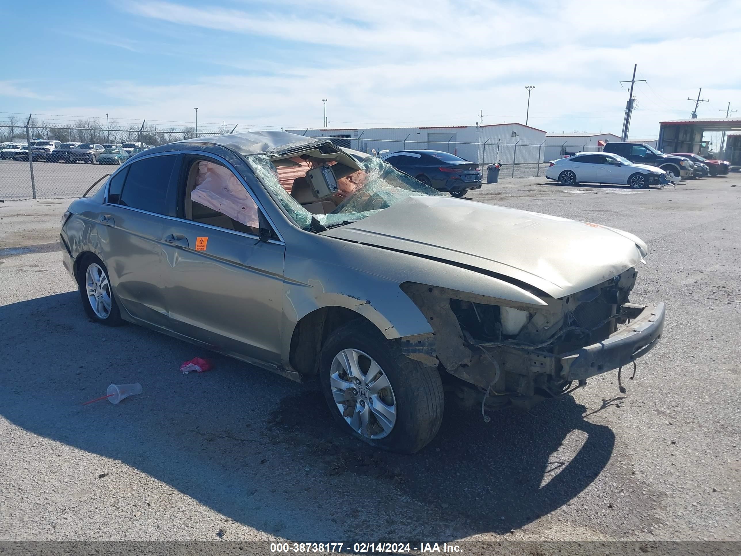 HONDA ACCORD 2008 1hgcp26468a122089