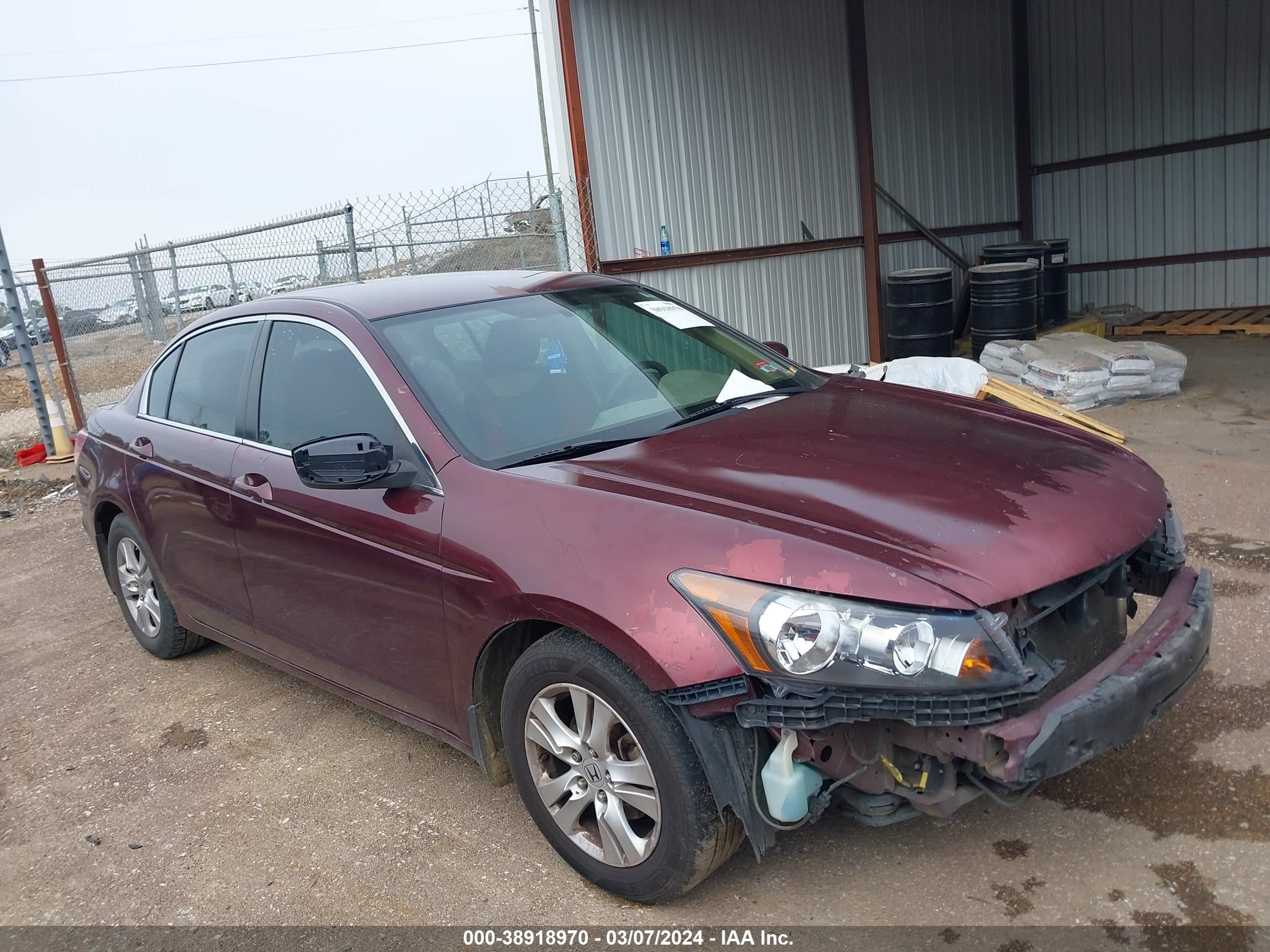 HONDA ACCORD 2009 1hgcp26469a160021