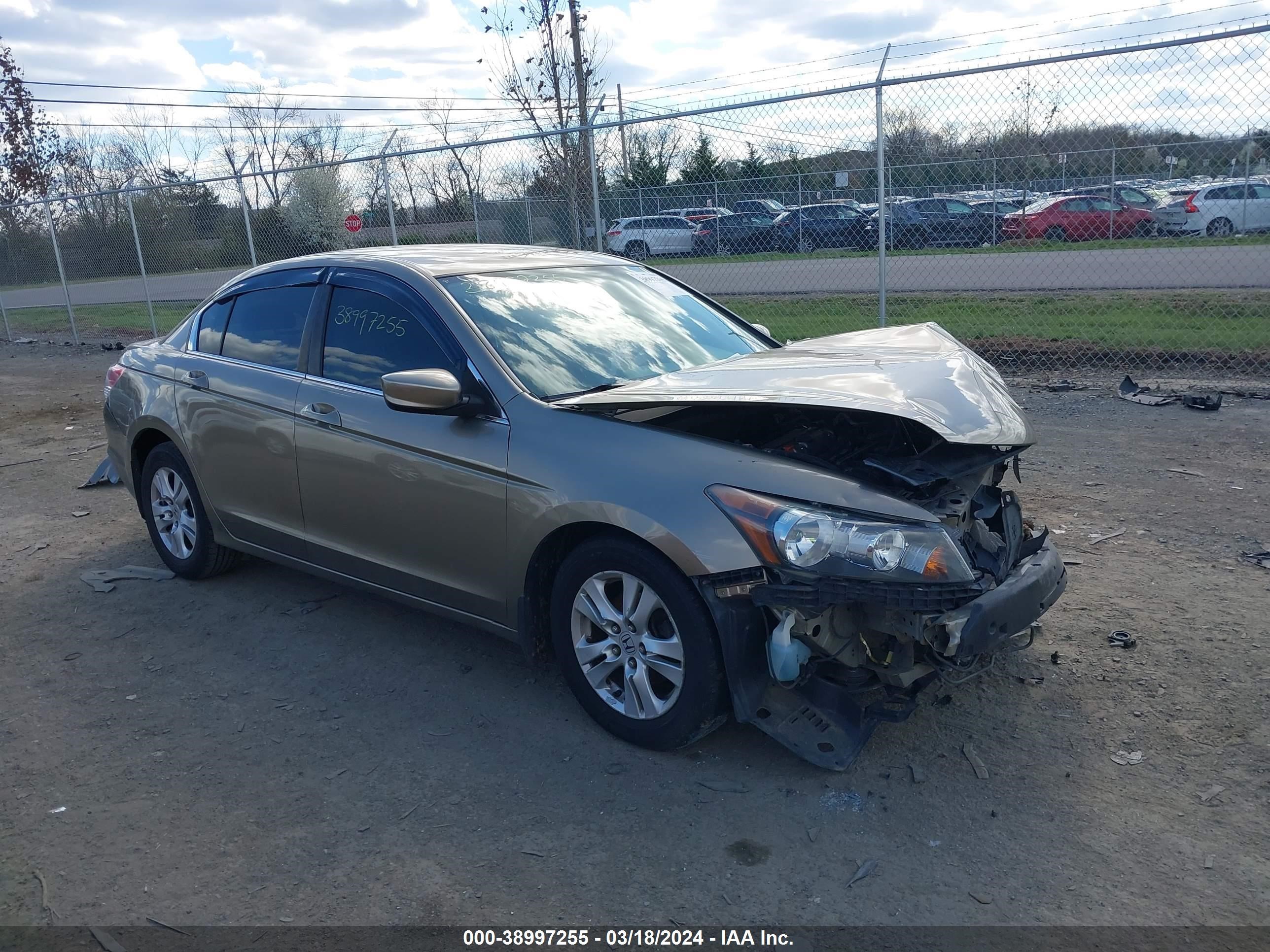 HONDA ACCORD 2009 1hgcp26479a065662