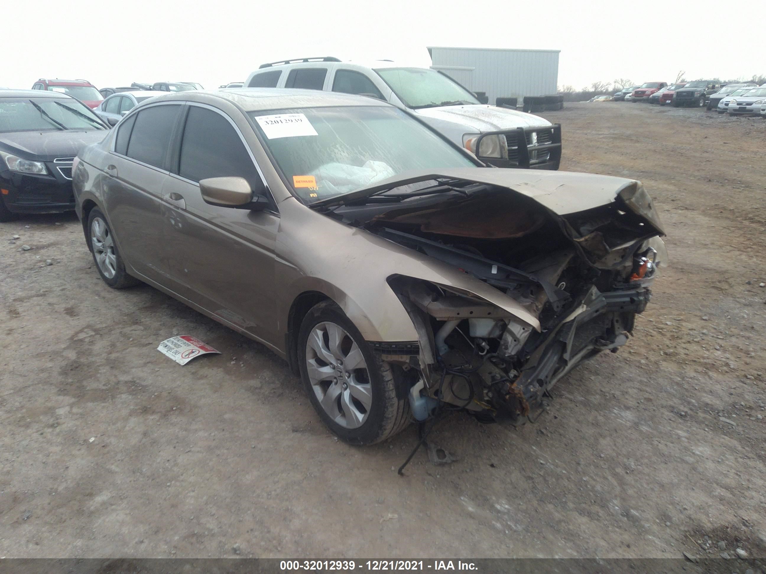 HONDA ACCORD 2009 1hgcp26719a063660