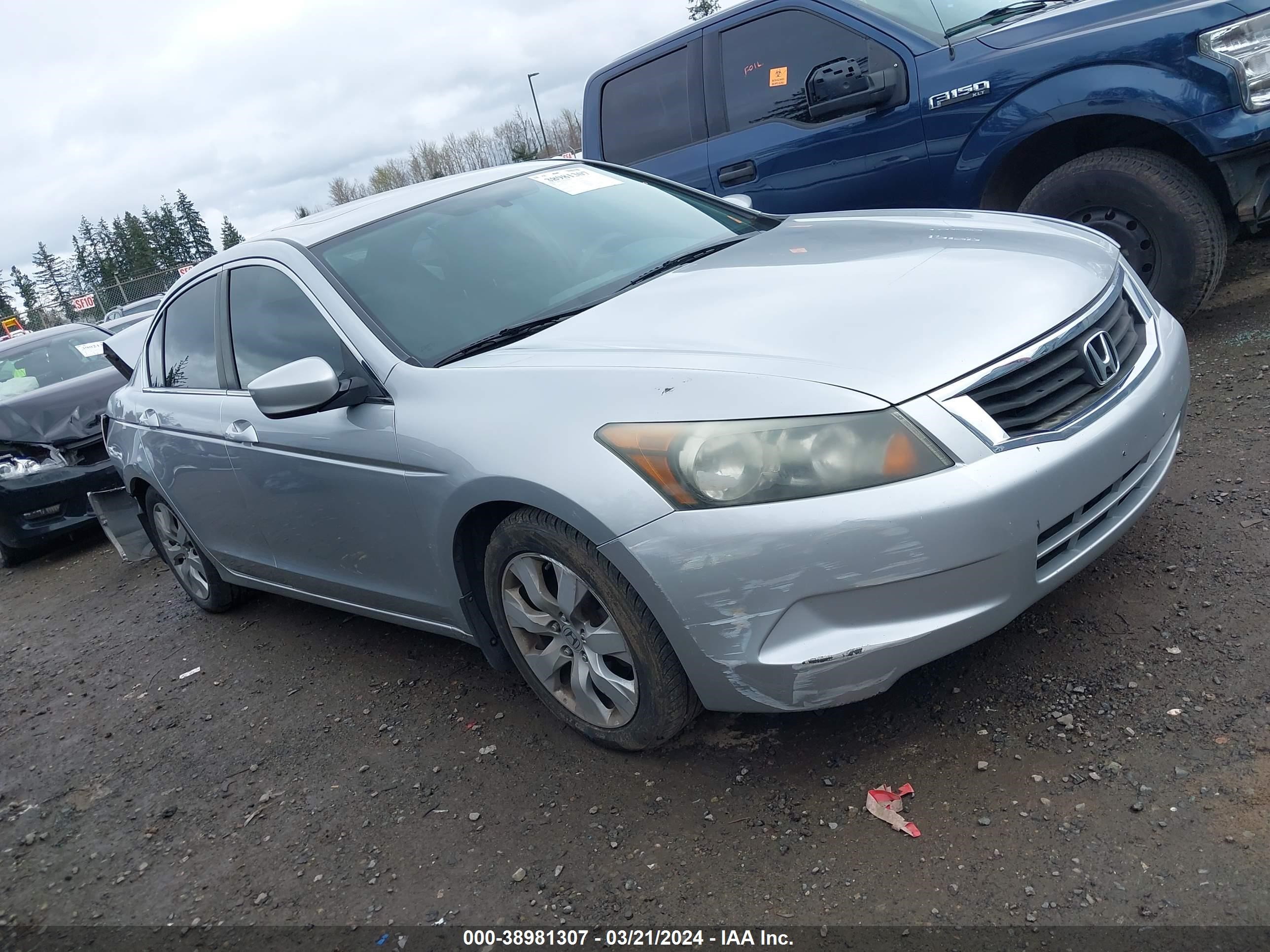 HONDA ACCORD 2009 1hgcp26729a161077