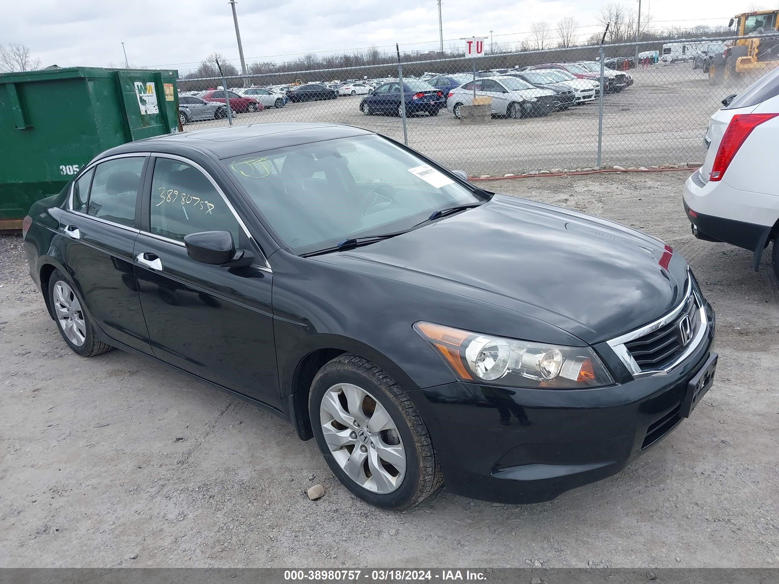 HONDA ACCORD 2009 1hgcp26749a084650