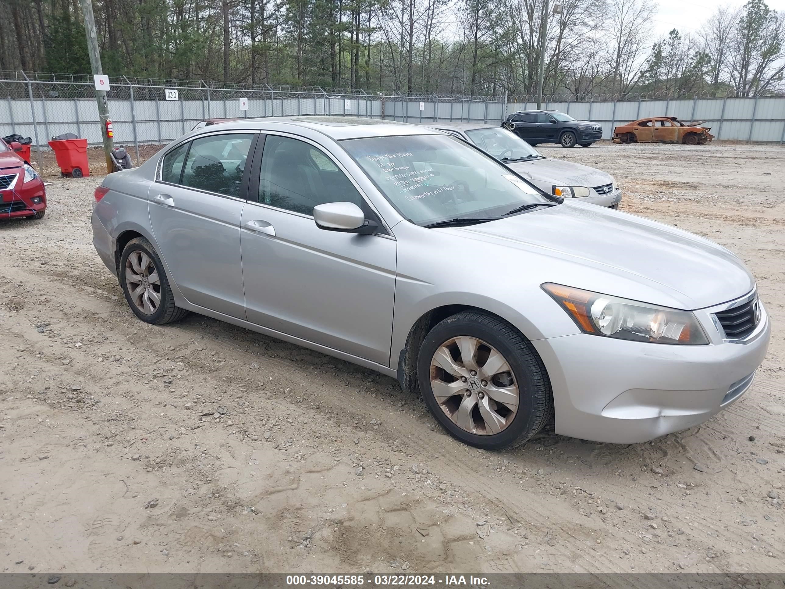 HONDA ACCORD 2009 1hgcp26759a036705