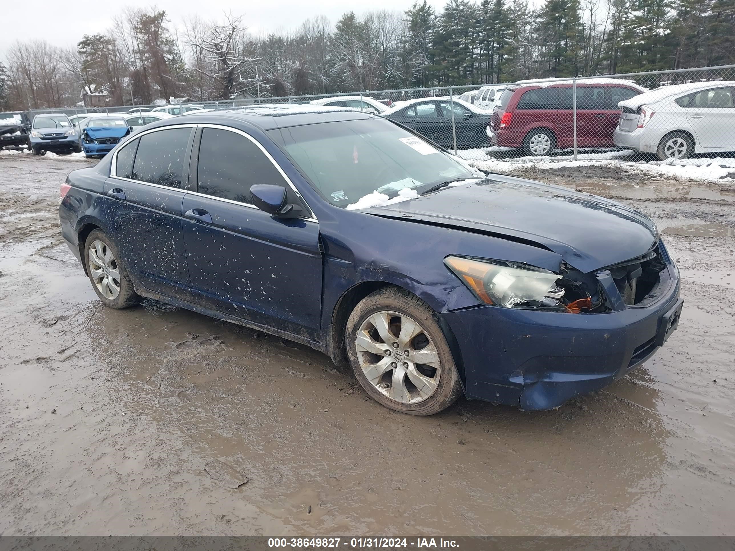 HONDA ACCORD 2008 1hgcp26778a093809