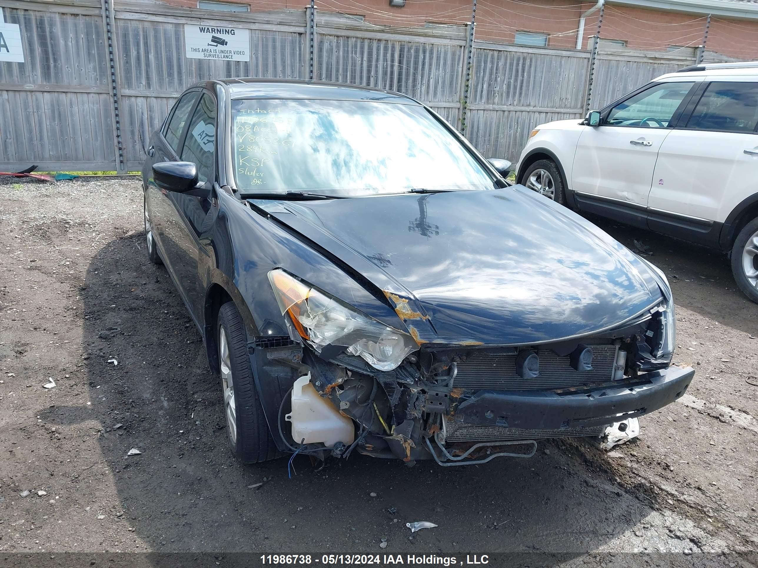 HONDA ACCORD 2008 1hgcp26788a805261