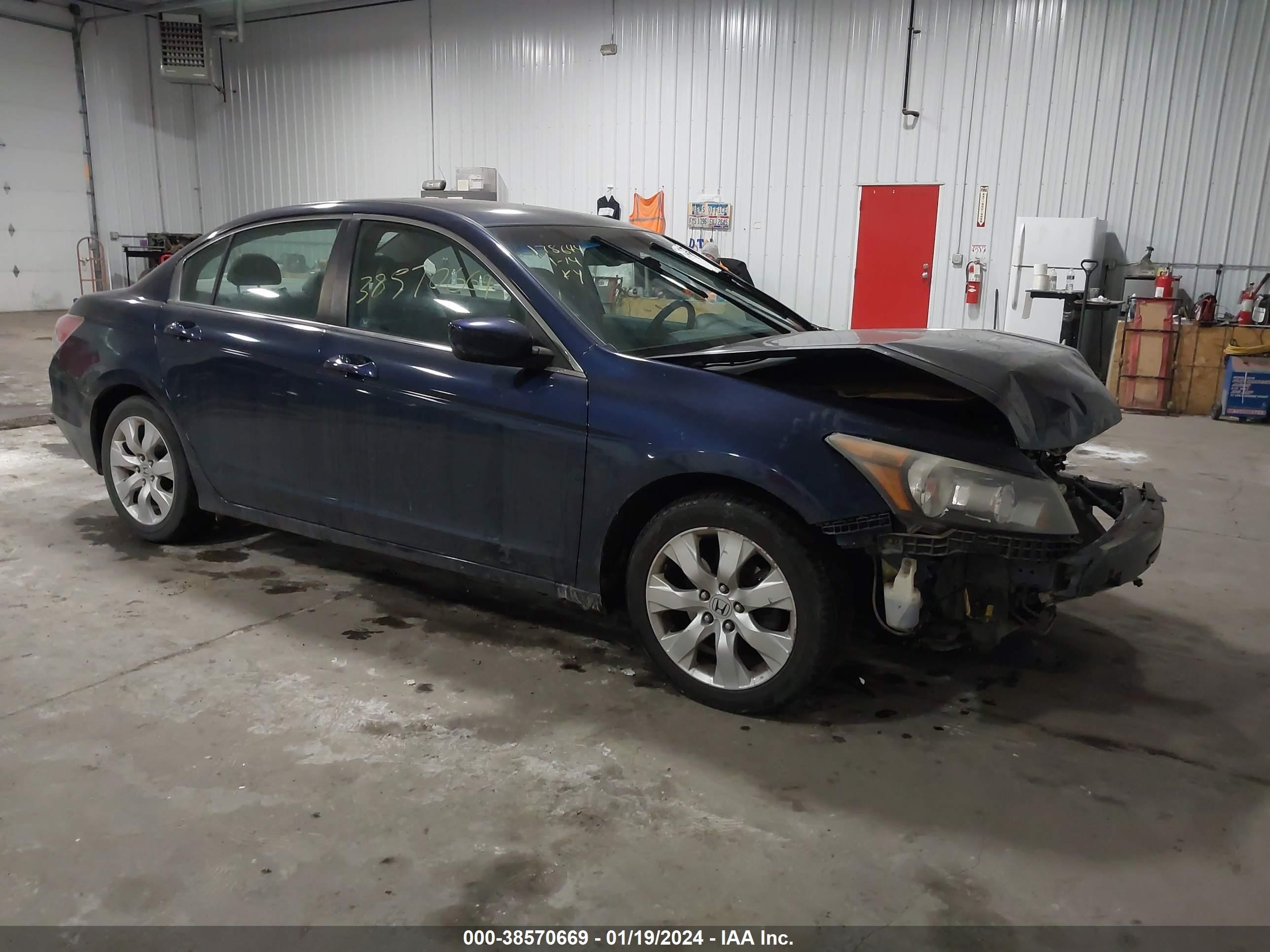 HONDA ACCORD 2009 1hgcp26809a162205