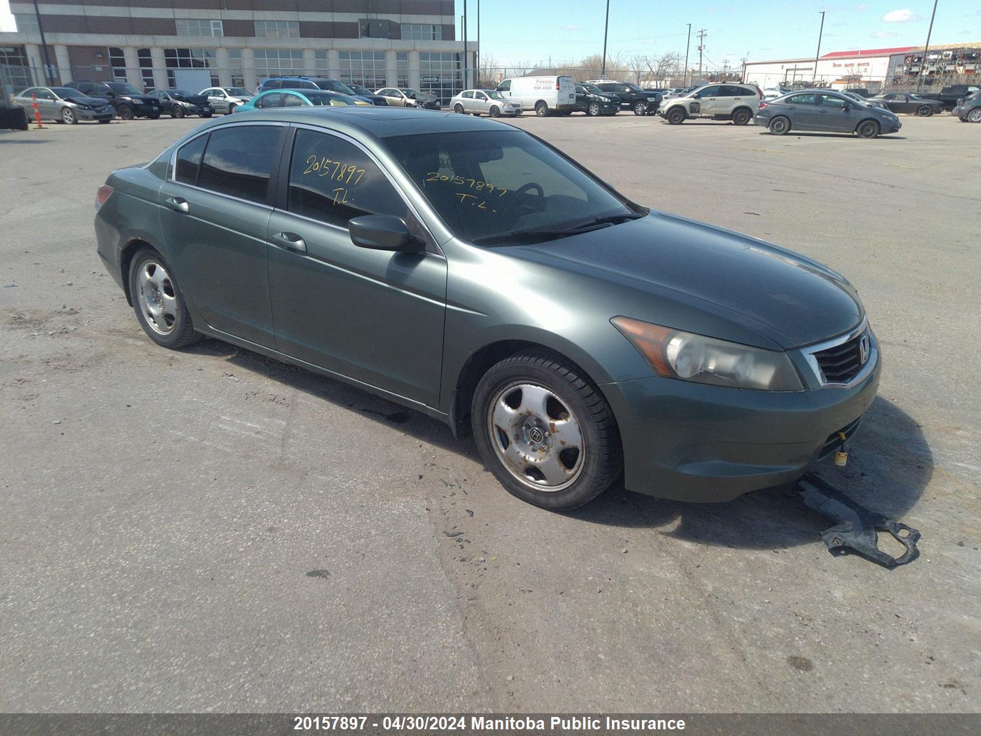 HONDA ACCORD 2008 1hgcp26828a800632