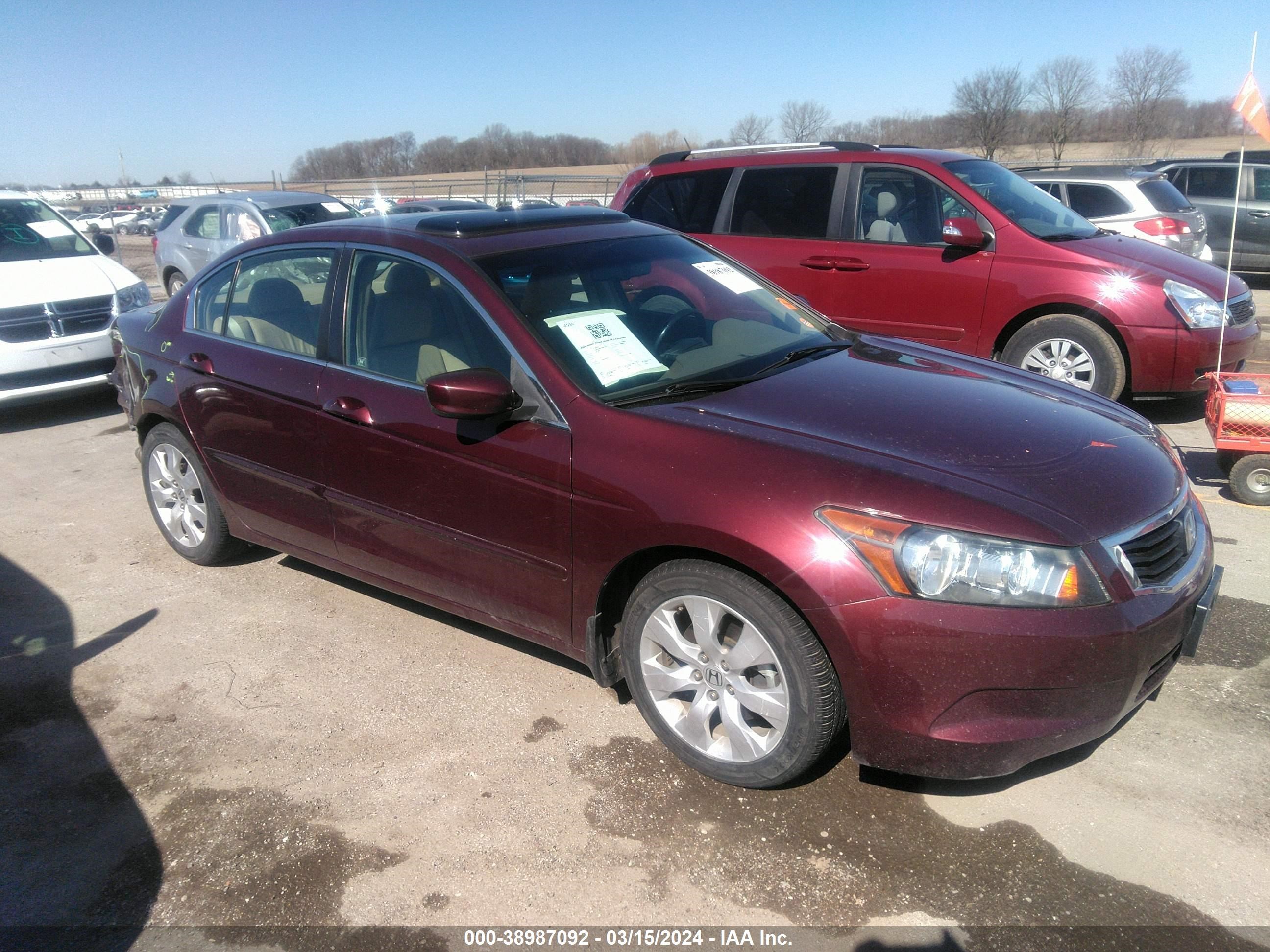 HONDA ACCORD 2009 1hgcp26829a041532