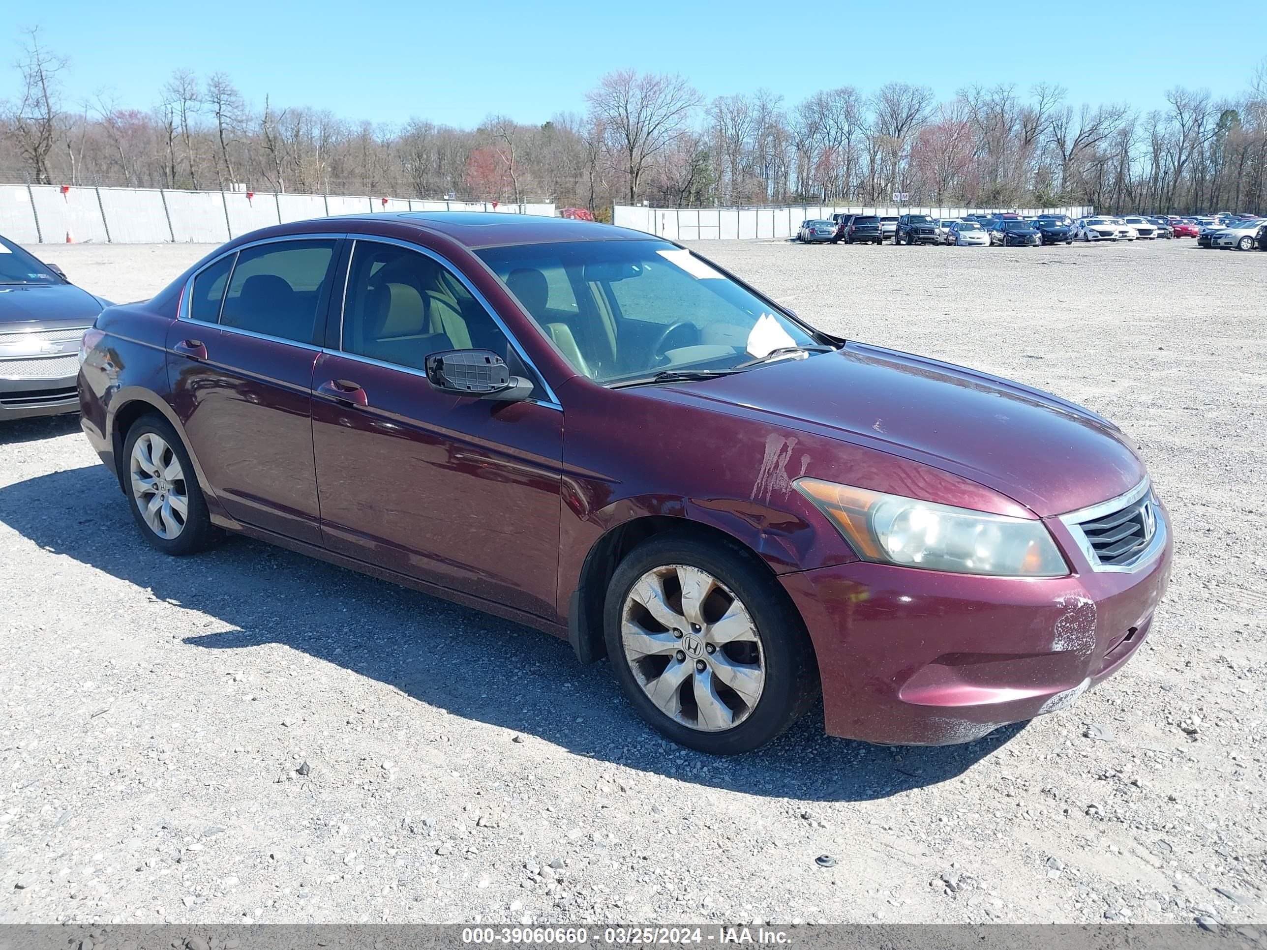 HONDA ACCORD 2008 1hgcp26848a036444