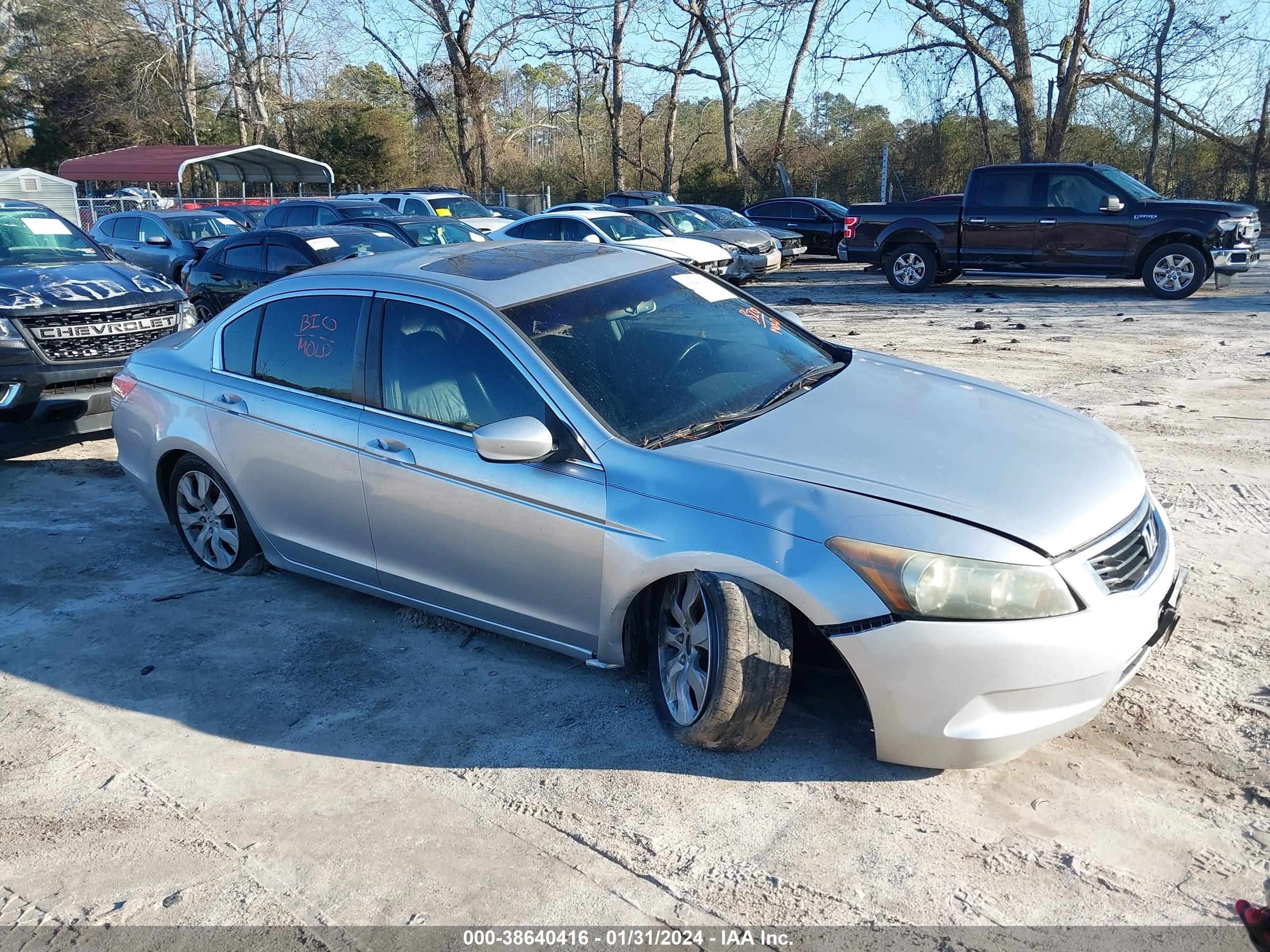 HONDA ACCORD 2008 1hgcp26848a094327