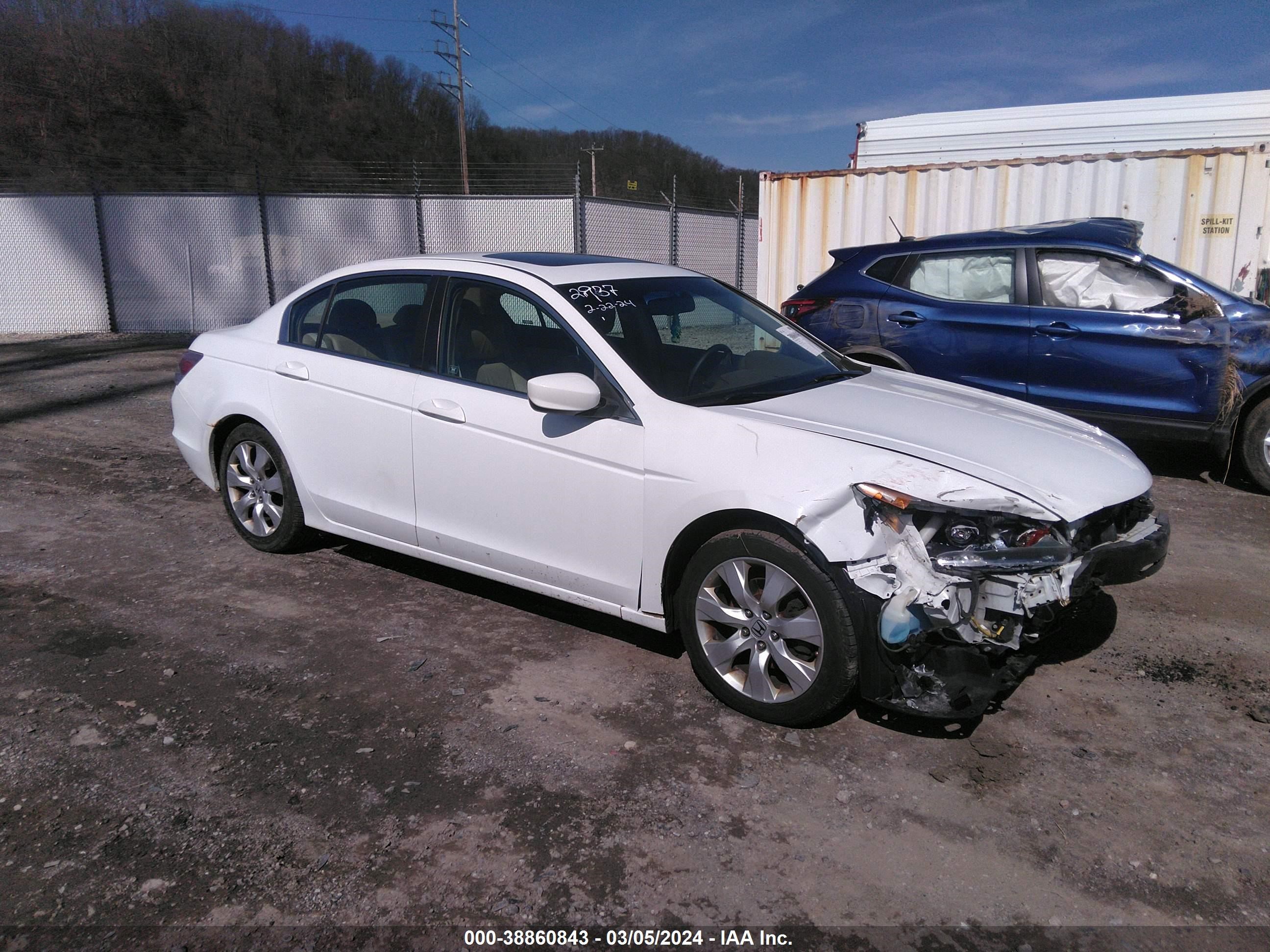 HONDA ACCORD 2008 1hgcp26878a089915