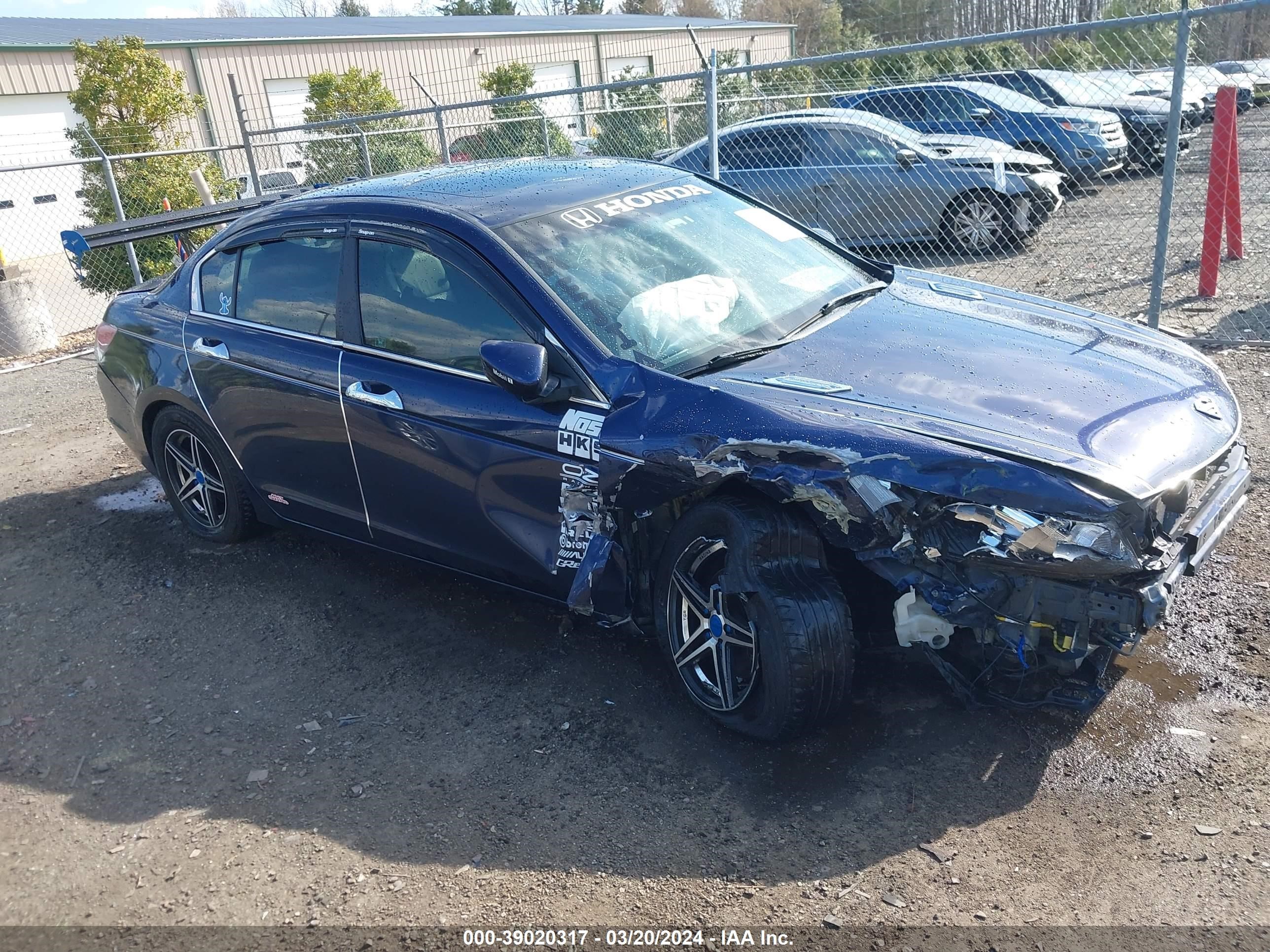 HONDA ACCORD 2009 1hgcp268x9a149123