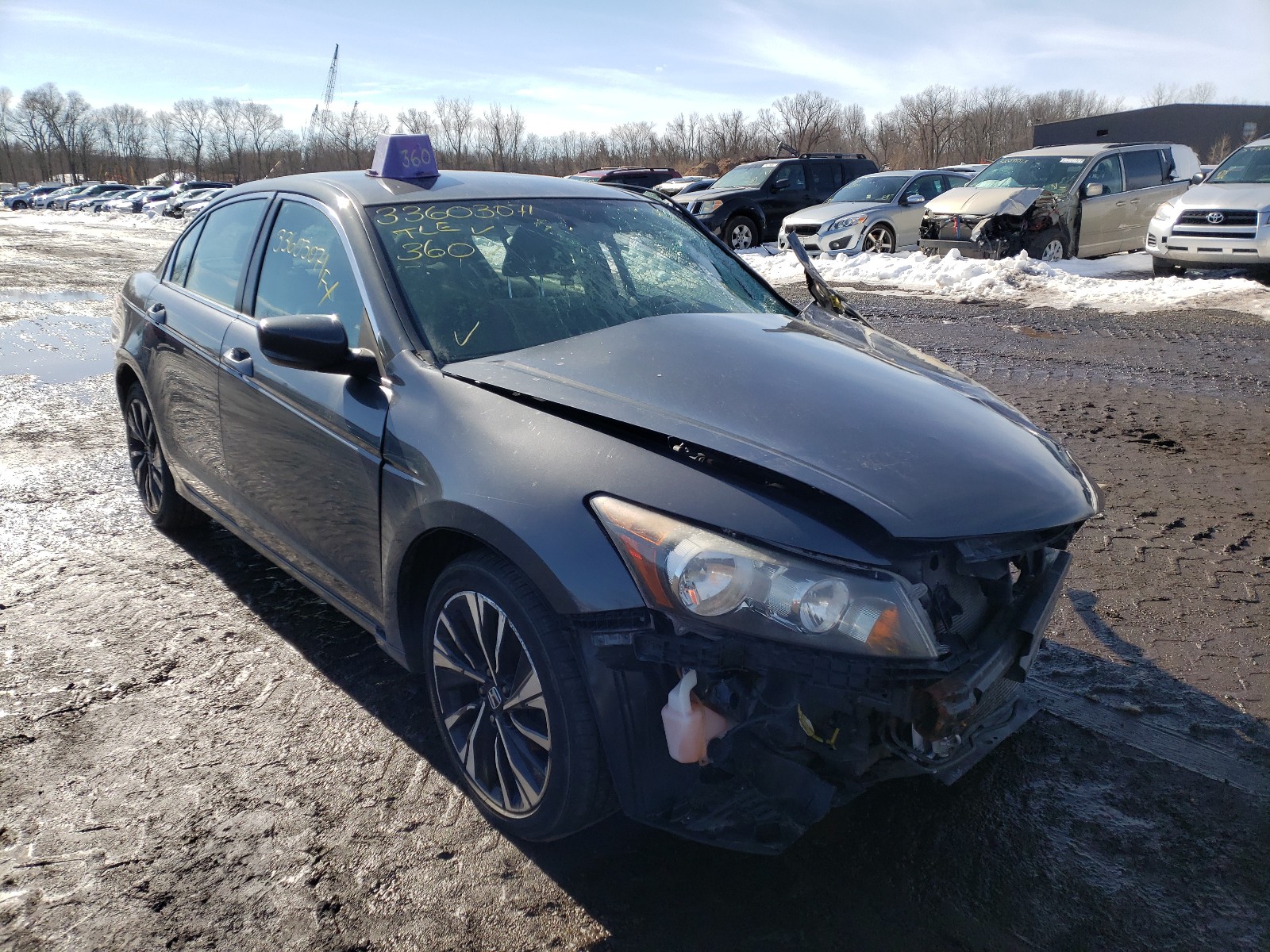 HONDA ACCORD LX 2012 1hgcp2f31ca061203