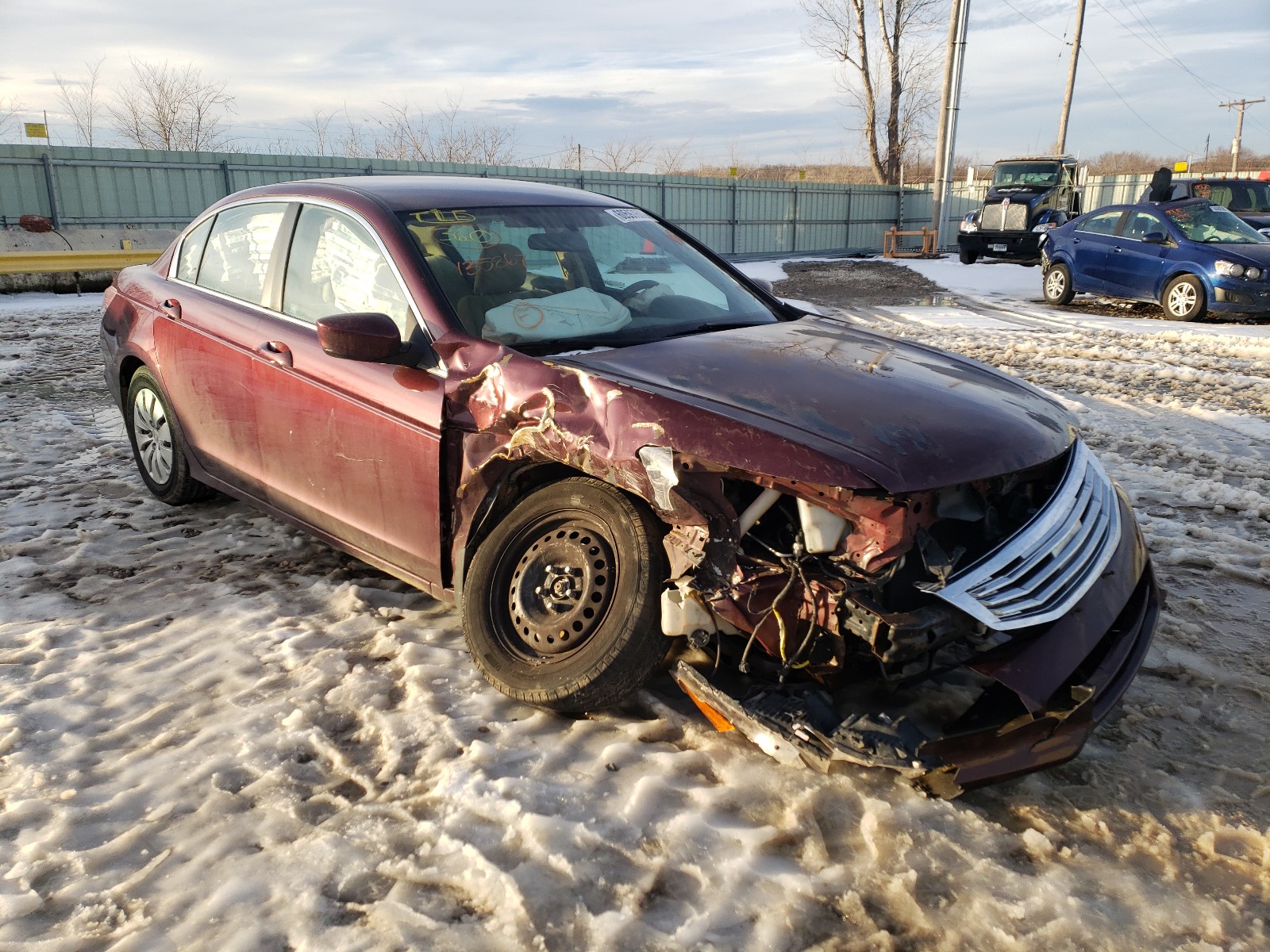 HONDA ACCORD LX 2012 1hgcp2f35ca135867